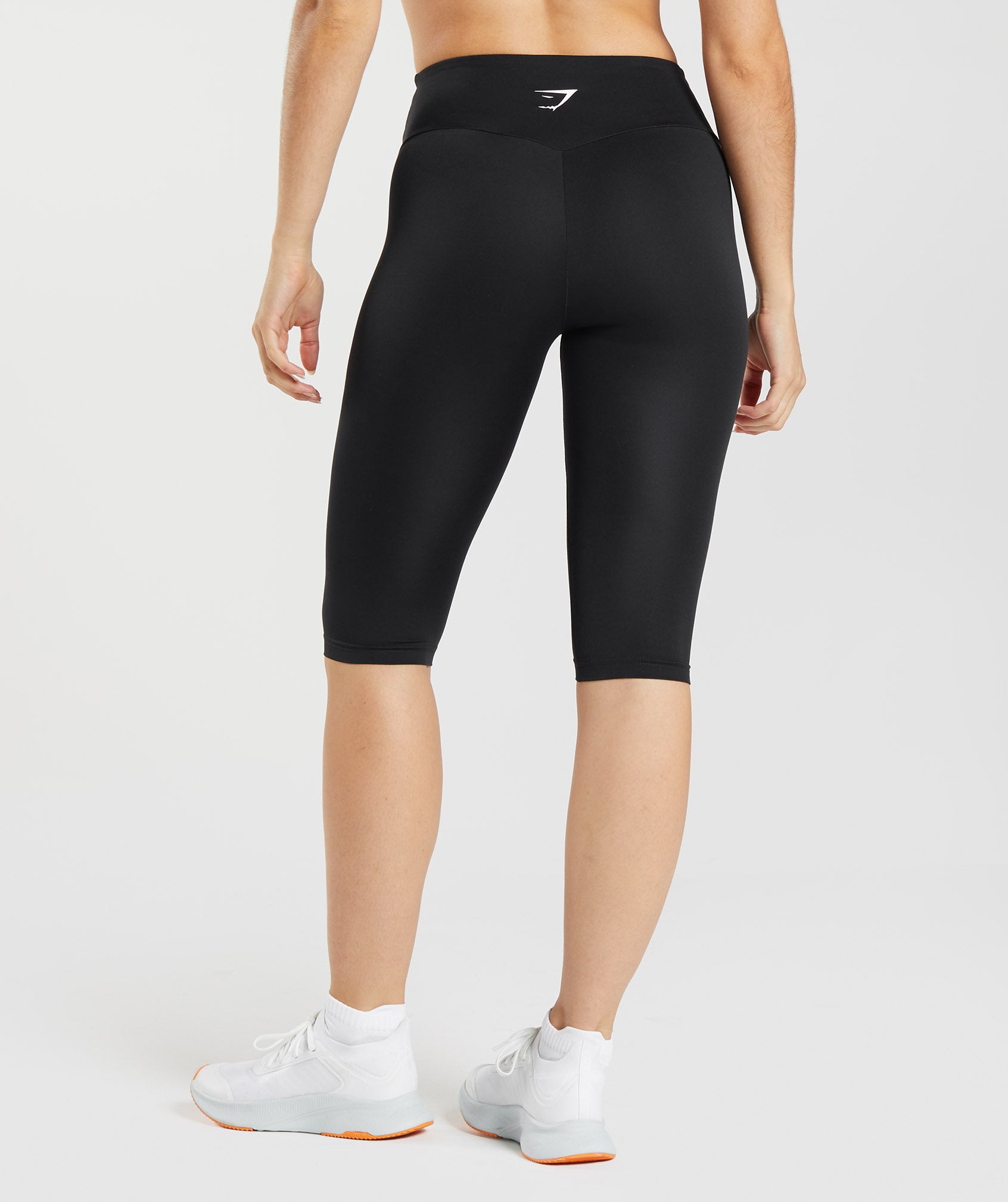 Leggins Gymshark Entrenamiento Cropped Mujer Negras | 9304165-GV