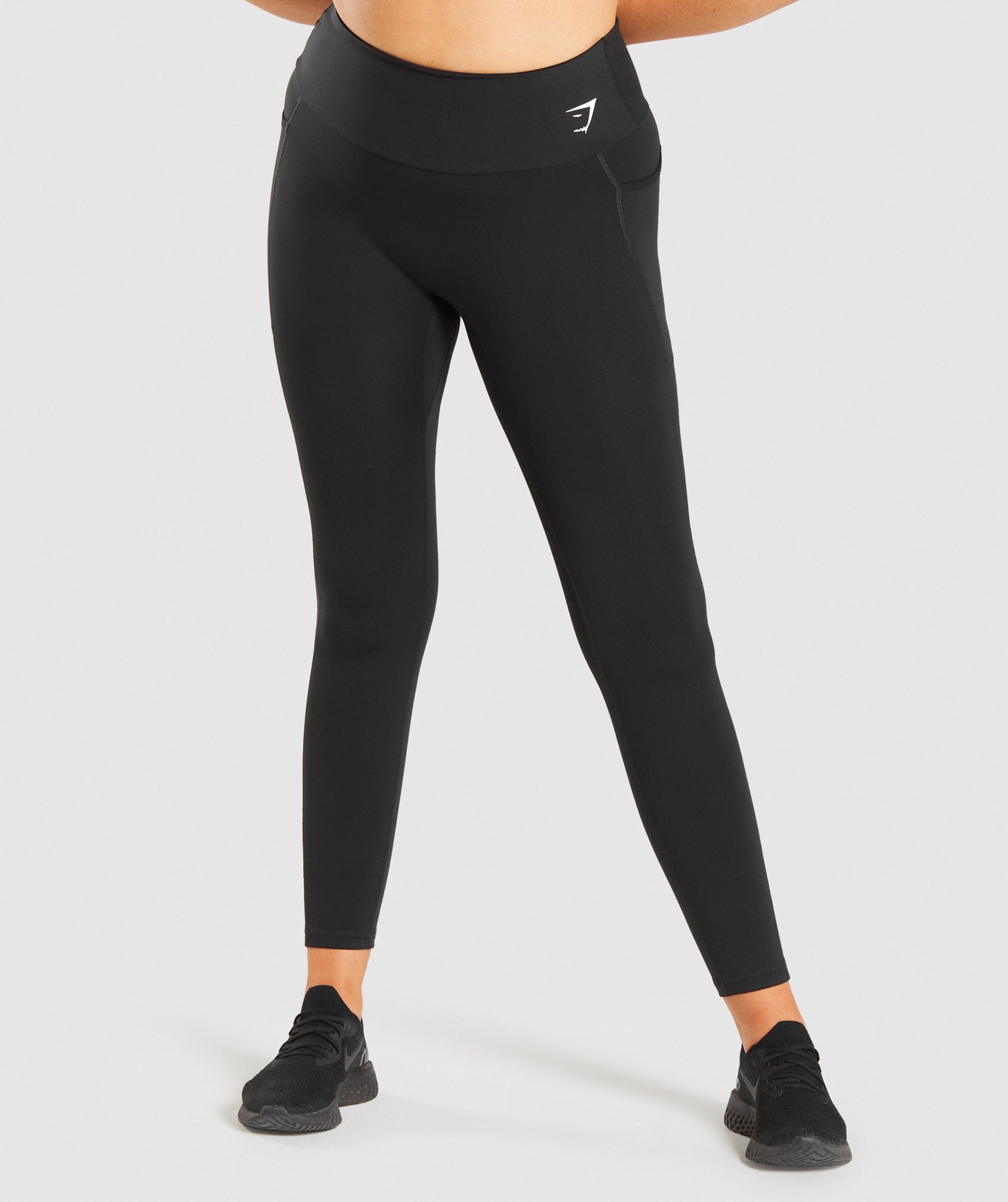 Leggins Gymshark Entrenamiento Mesh Pocket Mujer Negras | 4176983-GM