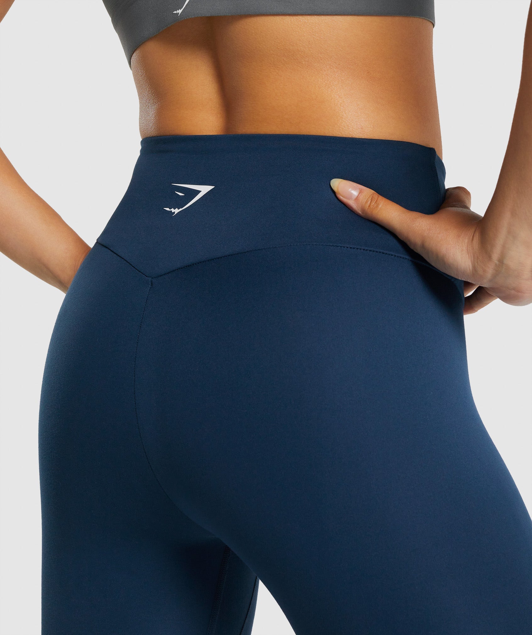 Leggins Gymshark Entrenamiento Mujer Azul Marino | 4096278-RN