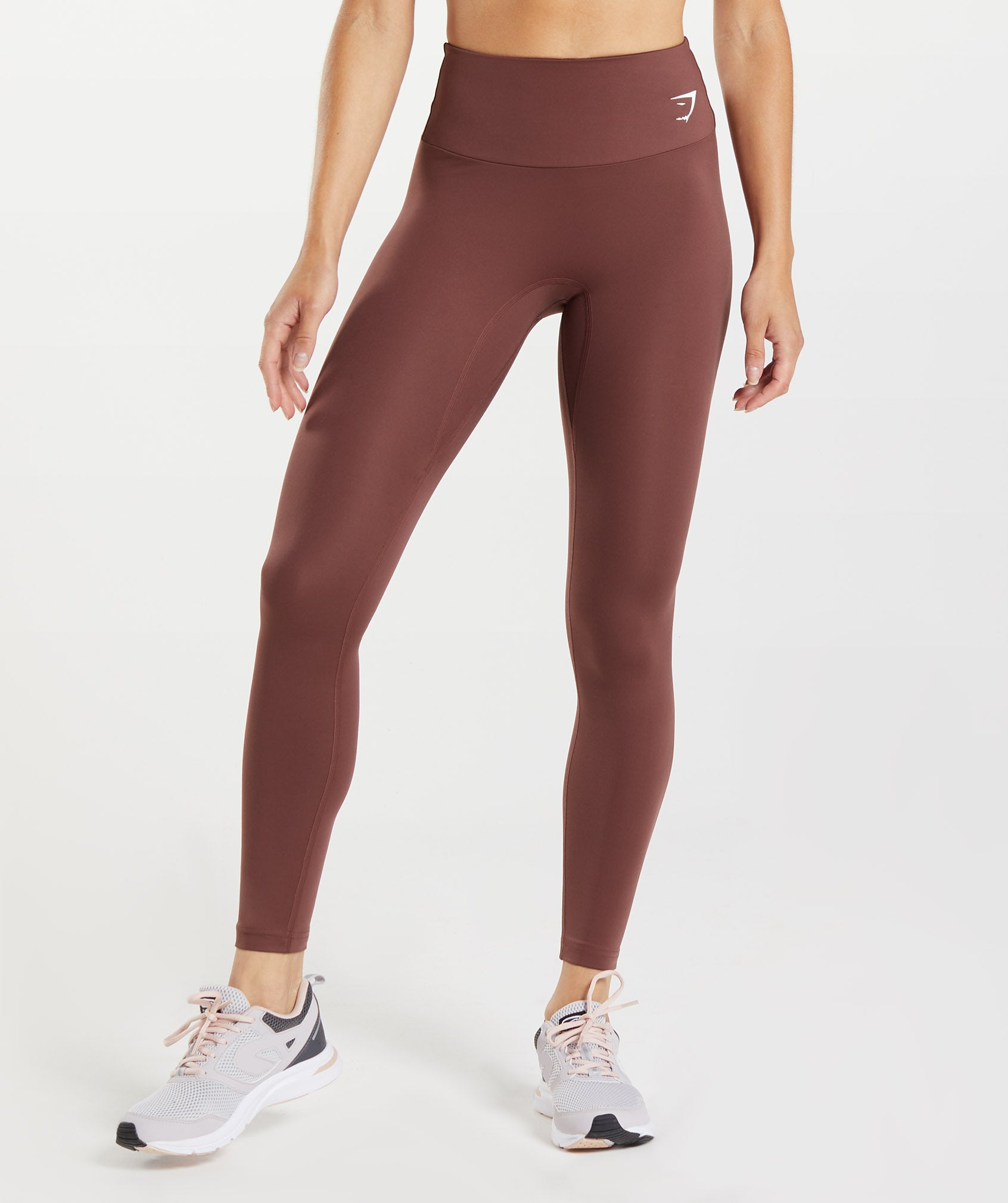 Leggins Gymshark Entrenamiento Mujer Rosas Marrones | 2840657-KJ