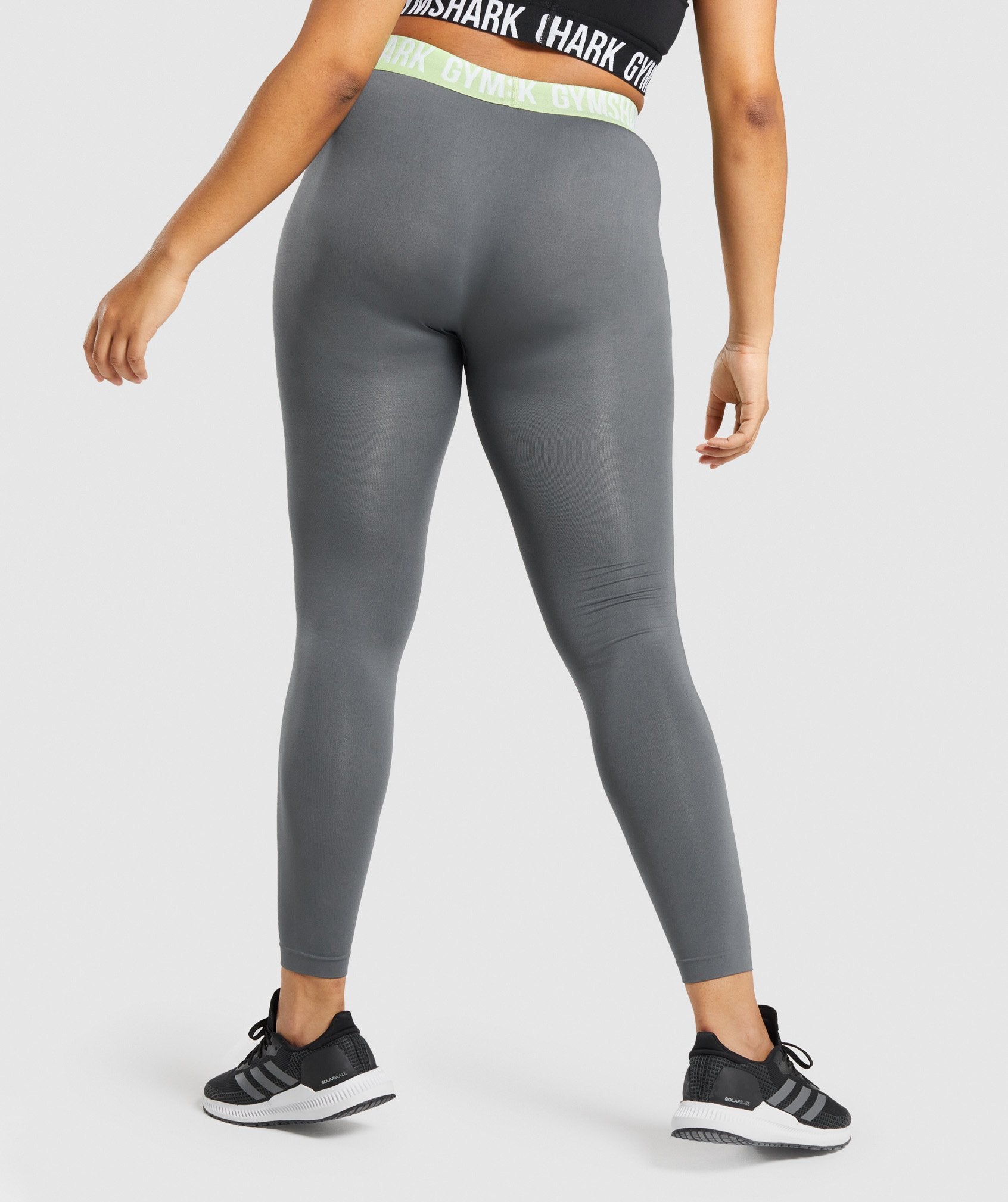 Leggins Gymshark Fit Seamless Mujer Gris | 9412538-HO