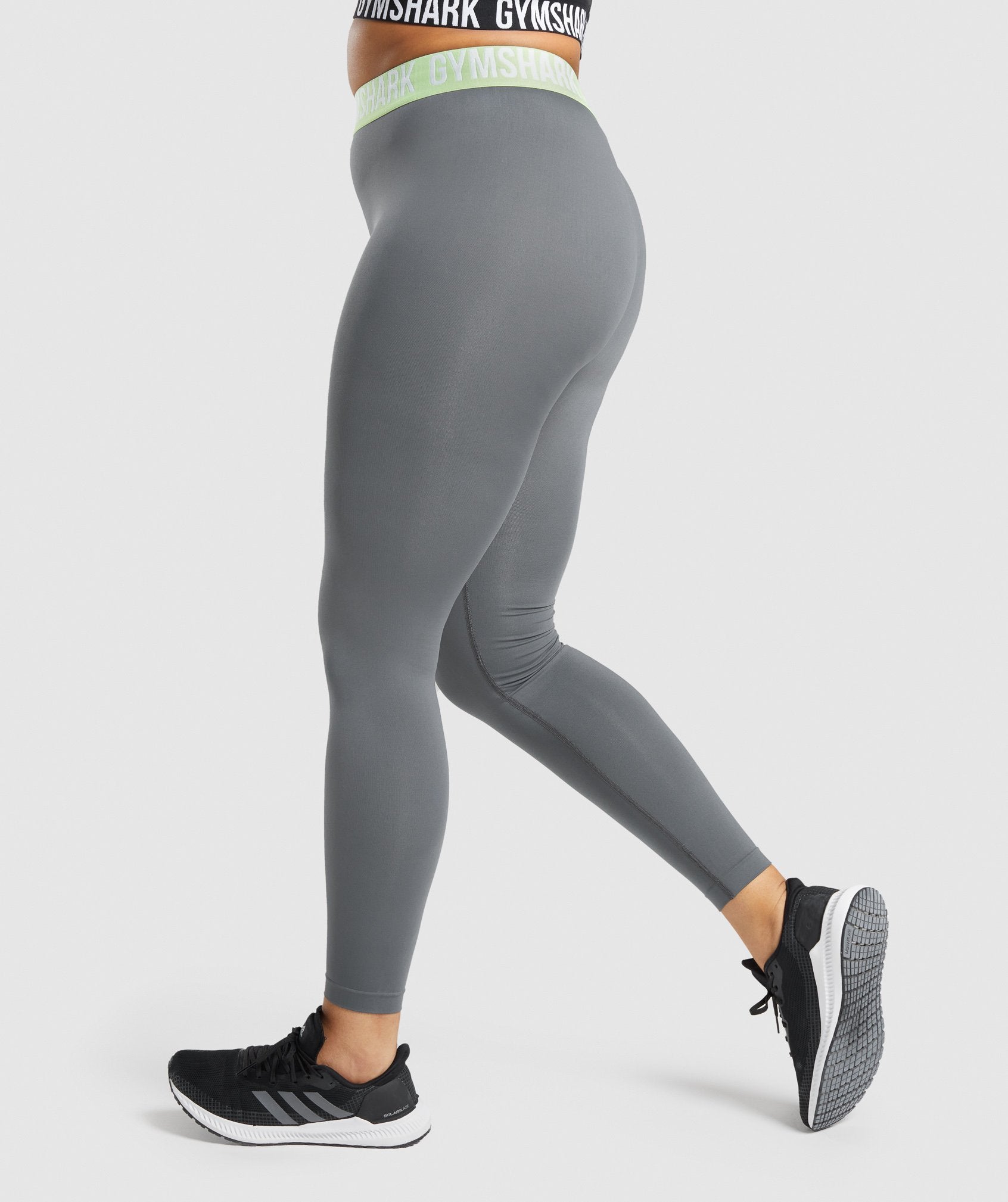 Leggins Gymshark Fit Seamless Mujer Gris | 9412538-HO