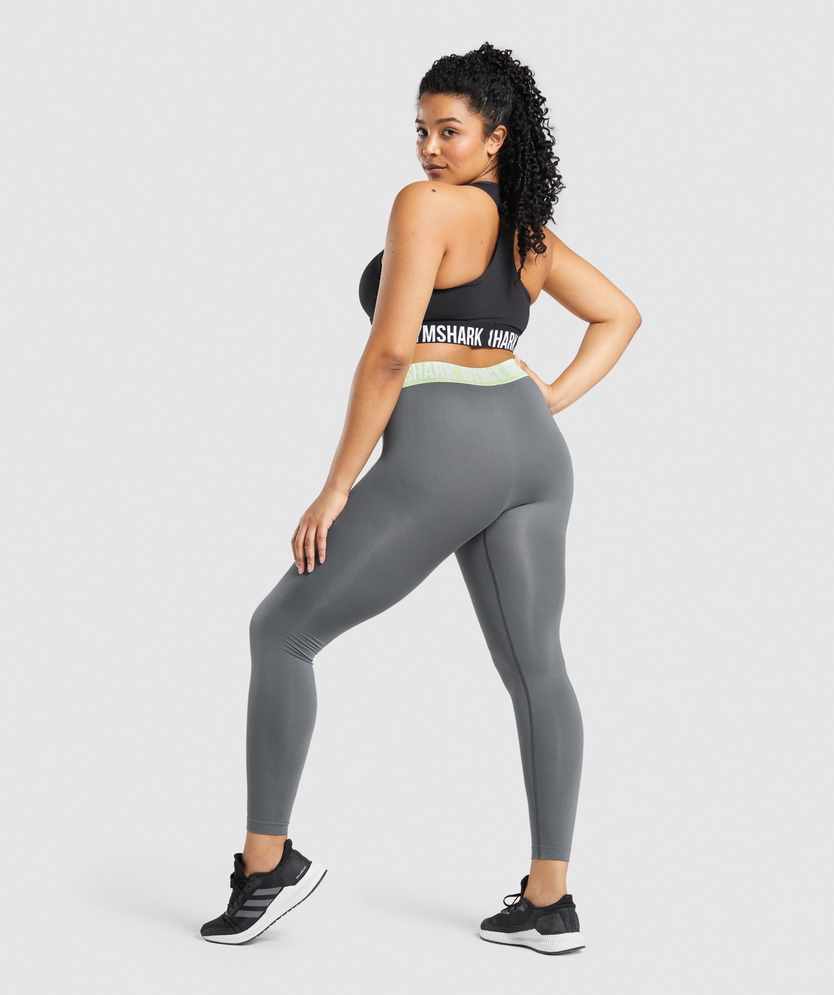 Leggins Gymshark Fit Seamless Mujer Gris | 9412538-HO