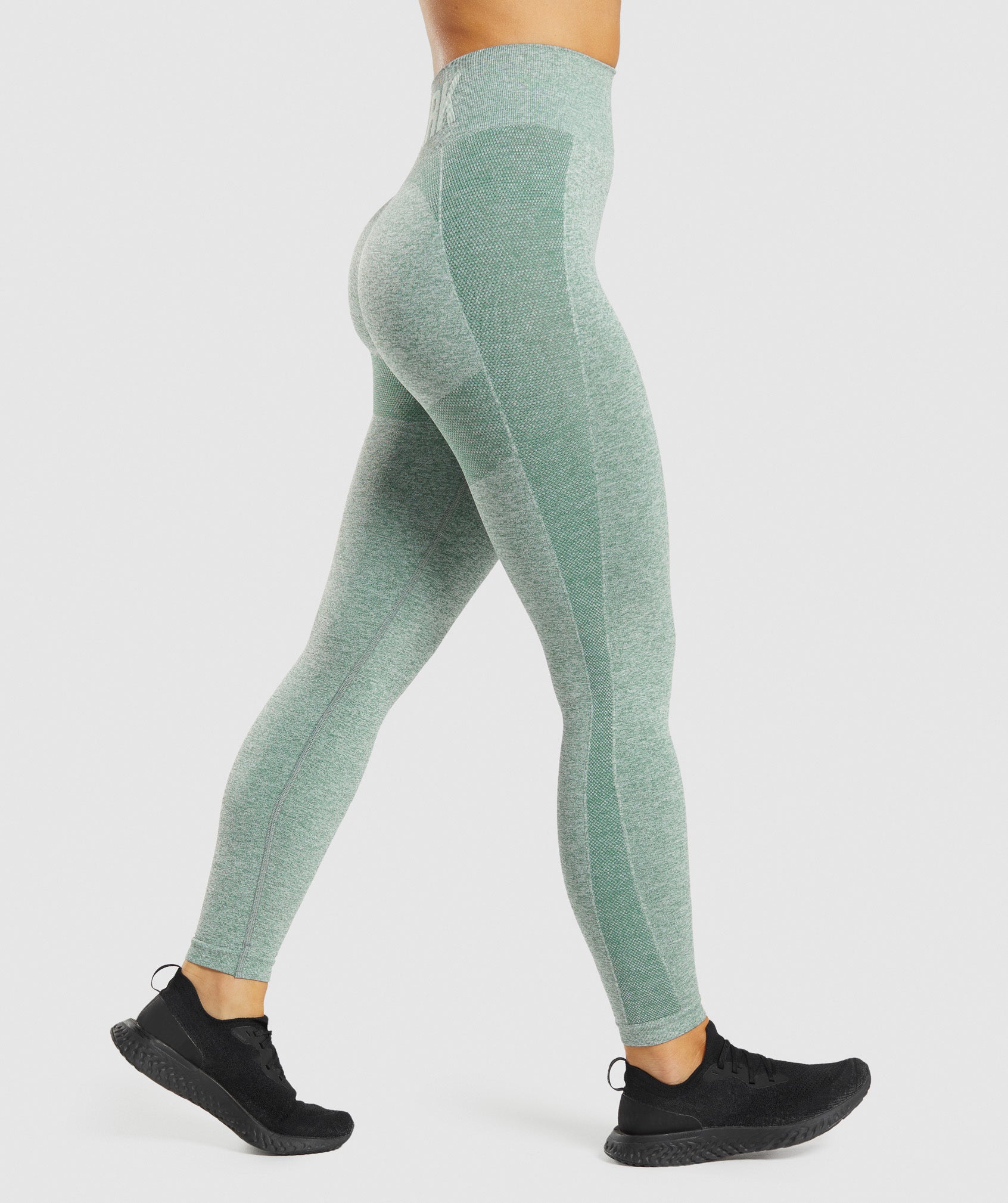 Leggins Gymshark Flex High Waisted Mujer Verde | 0627198-WA