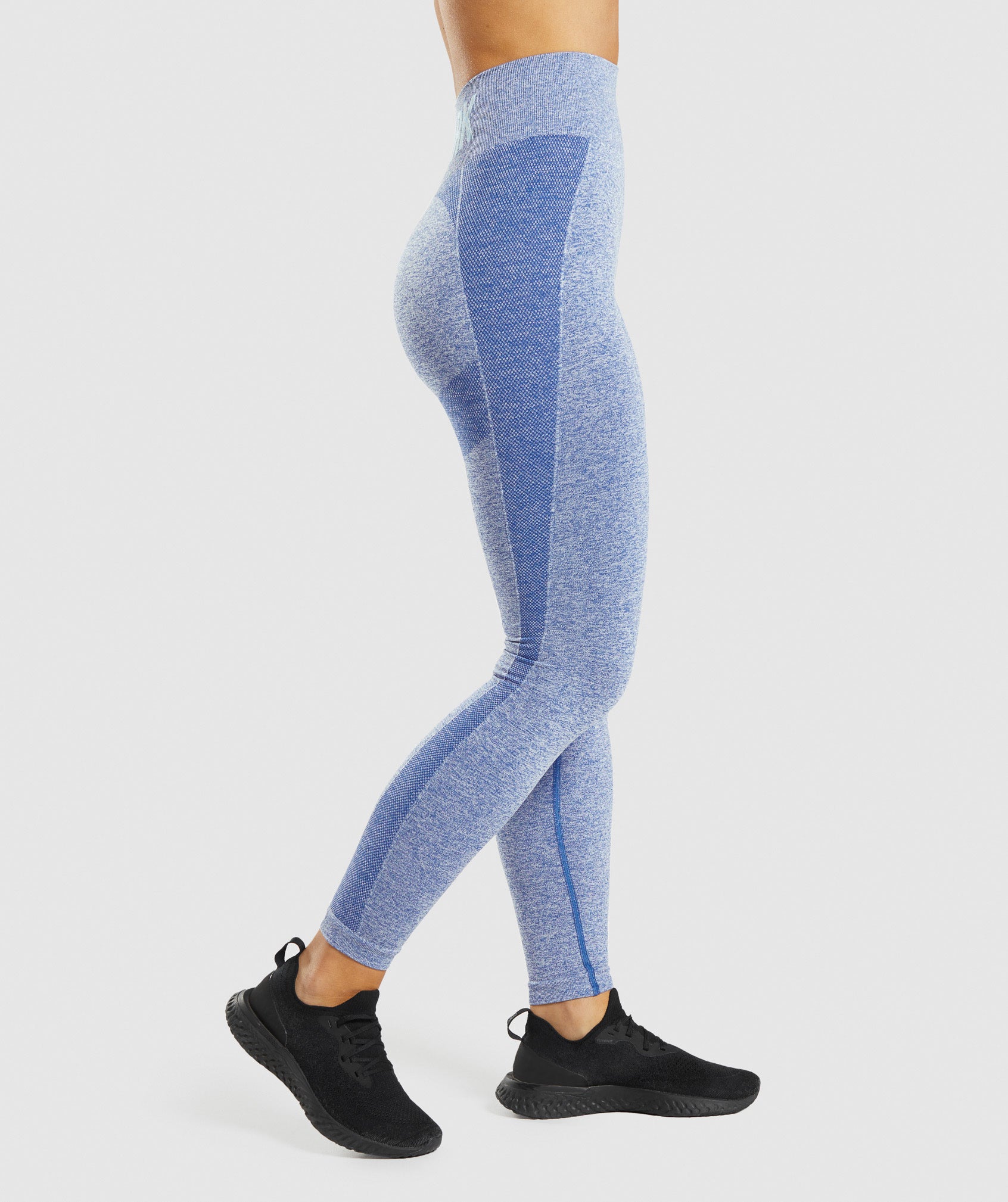 Leggins Gymshark Flex High Waisted Mujer Azules | 2691857-WT