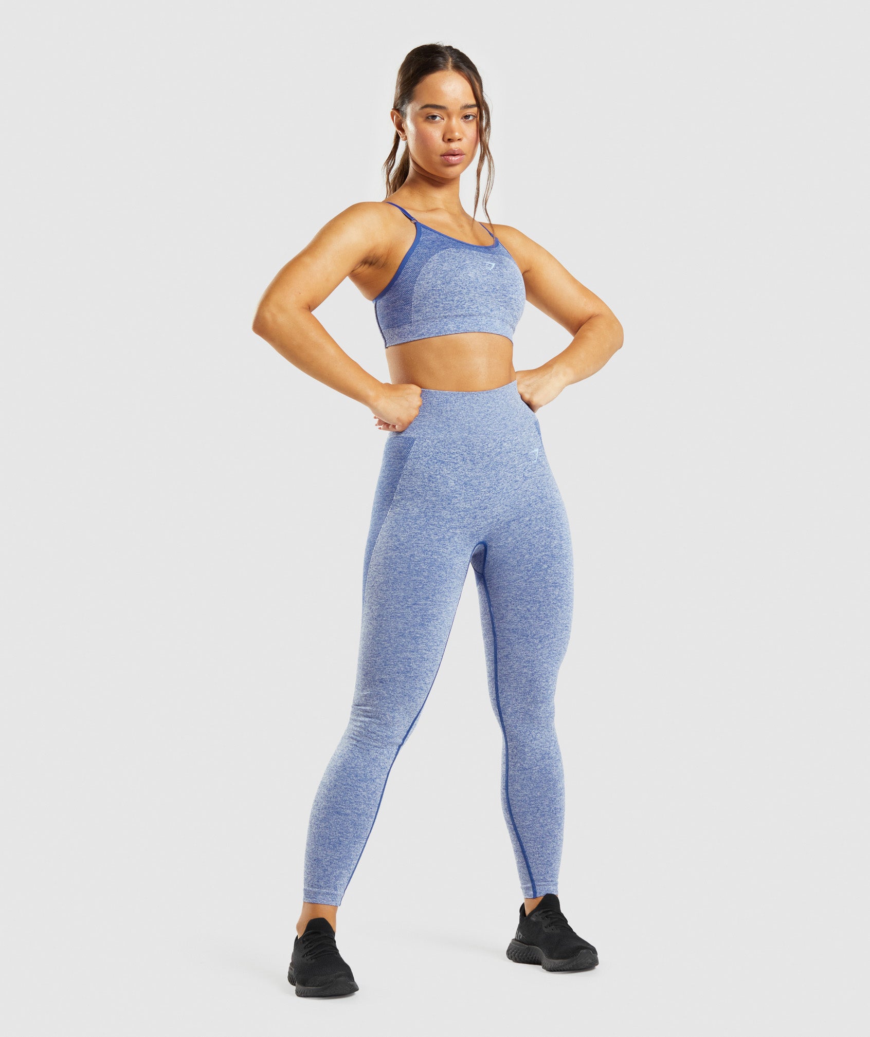 Leggins Gymshark Flex High Waisted Mujer Azules | 2691857-WT