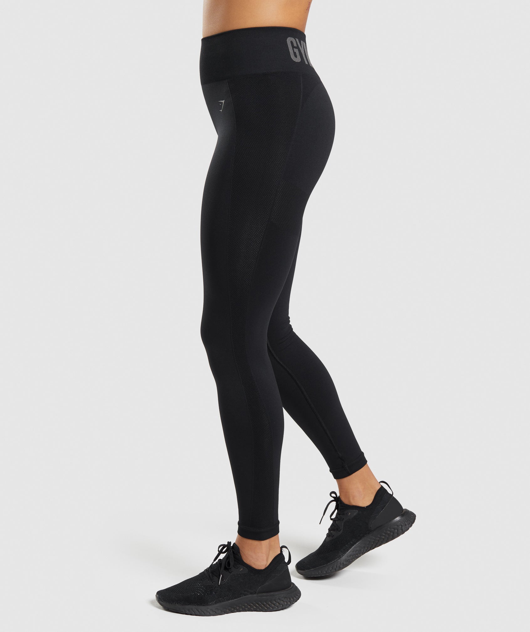 Leggins Gymshark Flex High Waisted Mujer Negras | 4103698-WQ