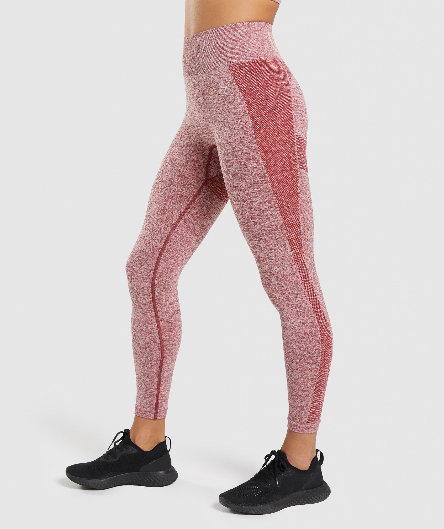 Leggins Gymshark Flex High Waisted Mujer Burdeos | 5720486-EC