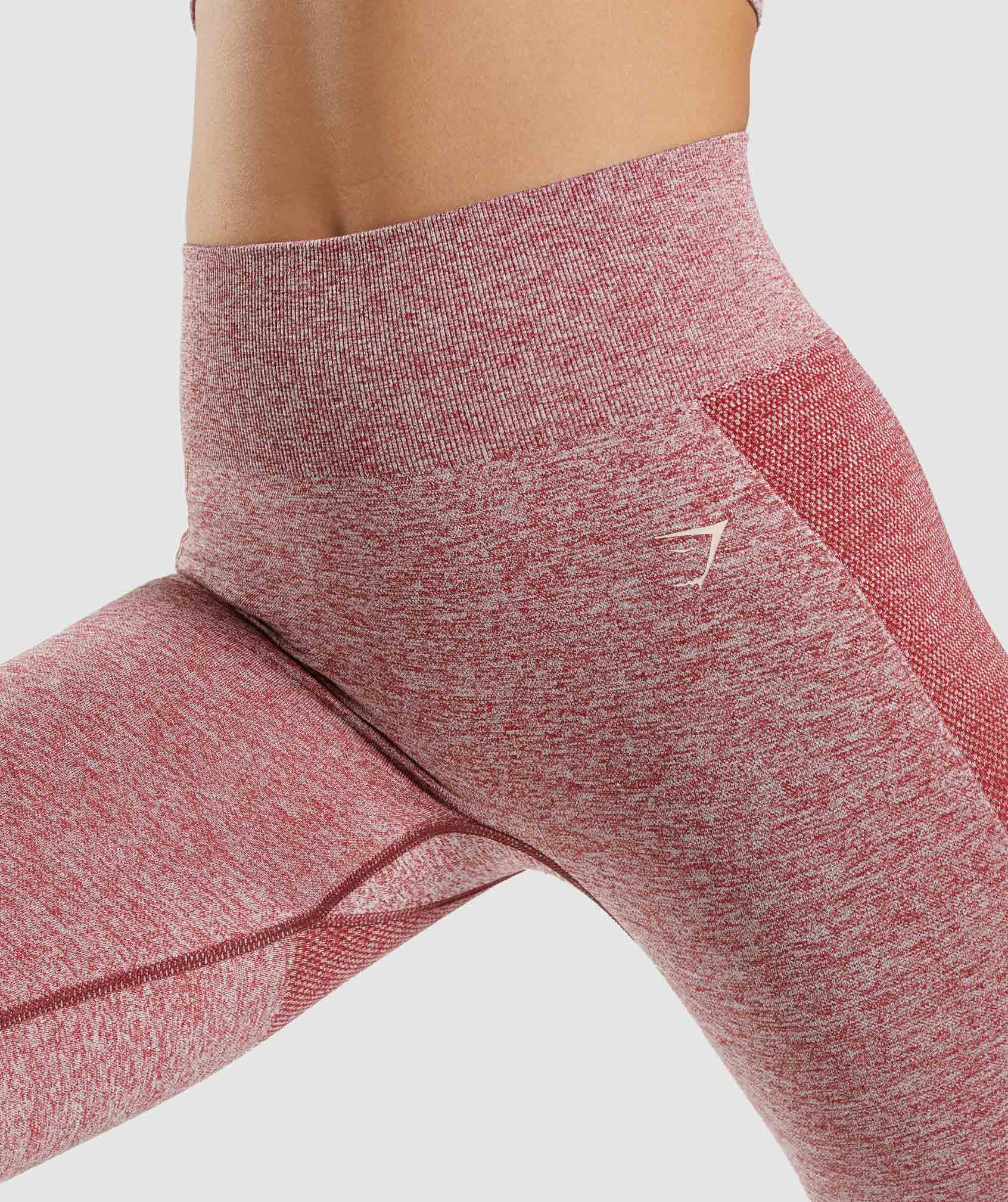 Leggins Gymshark Flex High Waisted Mujer Burdeos | 5720486-EC