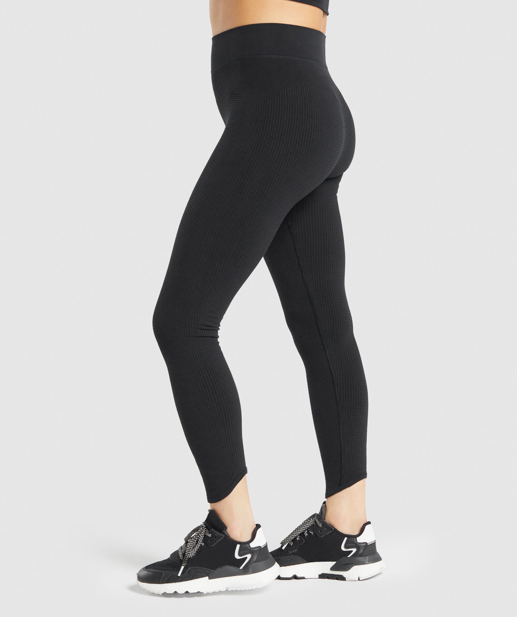 Leggins Gymshark Pause Seamless Mujer Negras | 6170254-FC