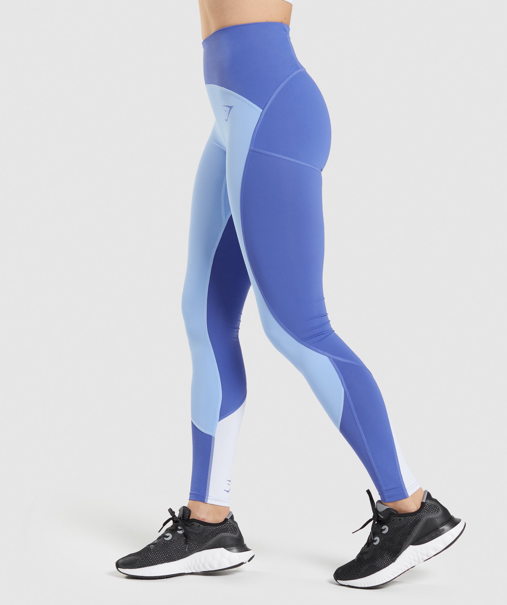 Leggins Gymshark Pulse Mesh Mujer Azules | 5281349-HX