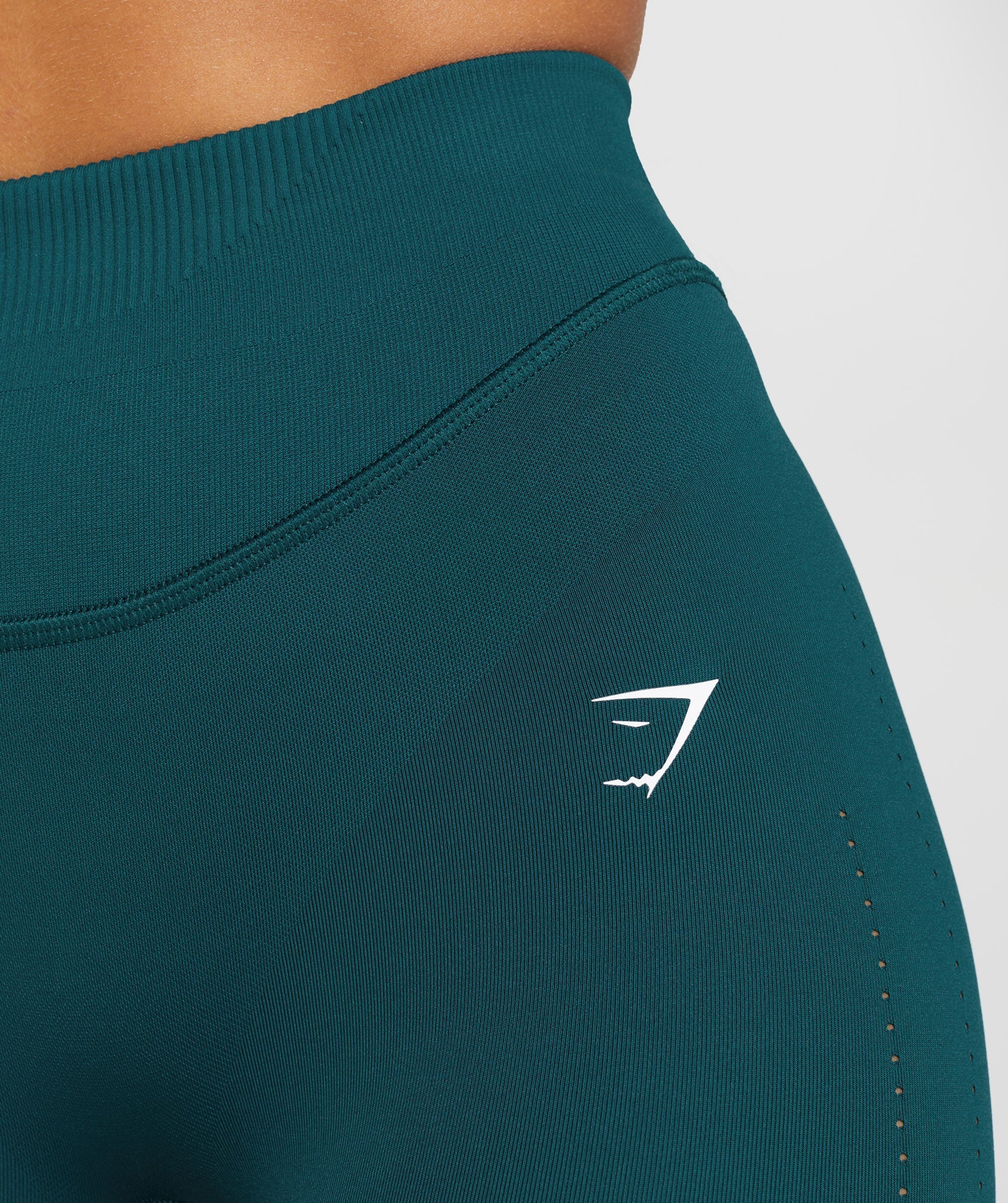 Leggins Gymshark Sweat Seamless Sculpt Mujer Turquesa | 8972034-KR