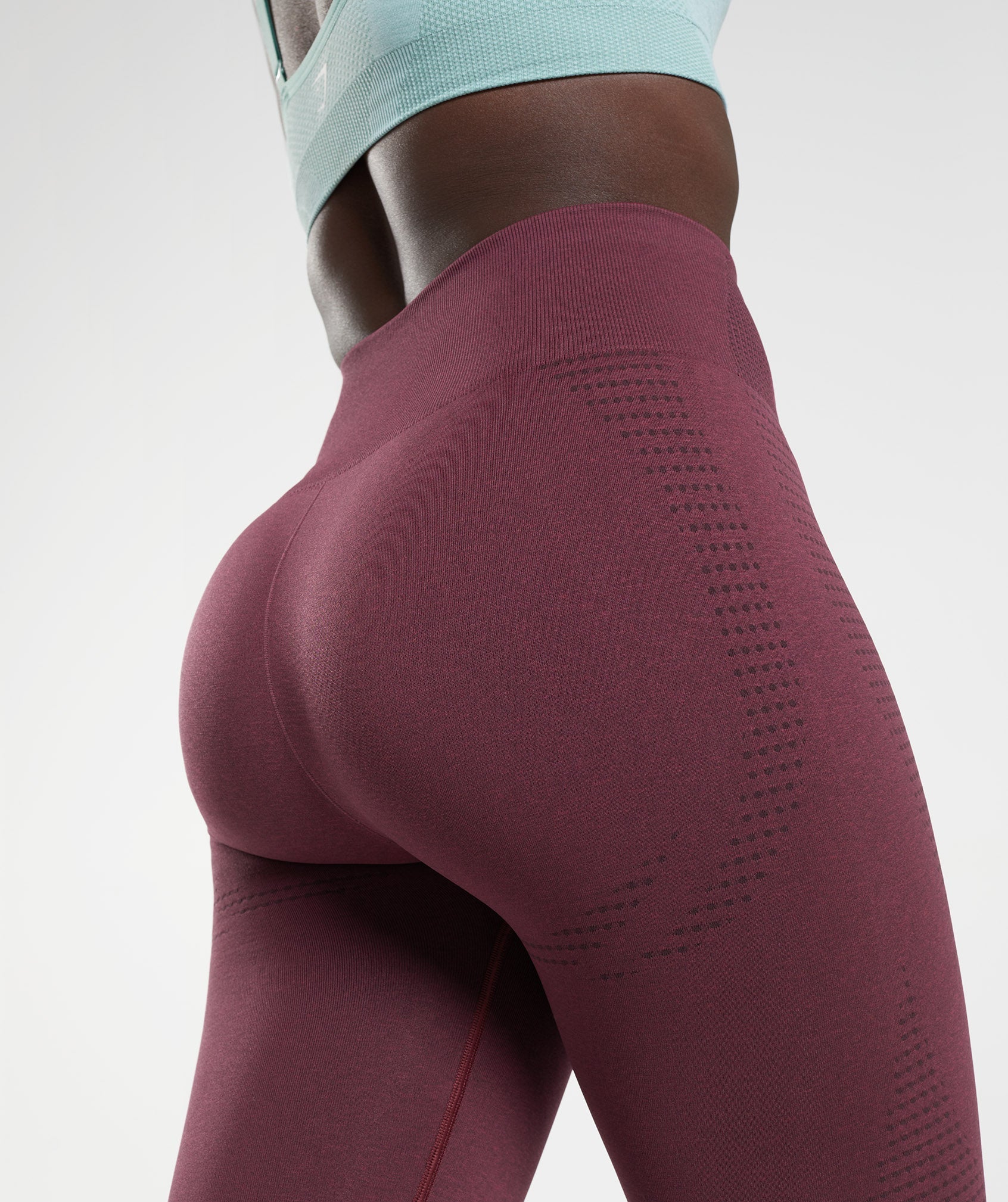 Leggins Gymshark Vital Seamless 2.0 Mujer Burdeos | 4893756-JS