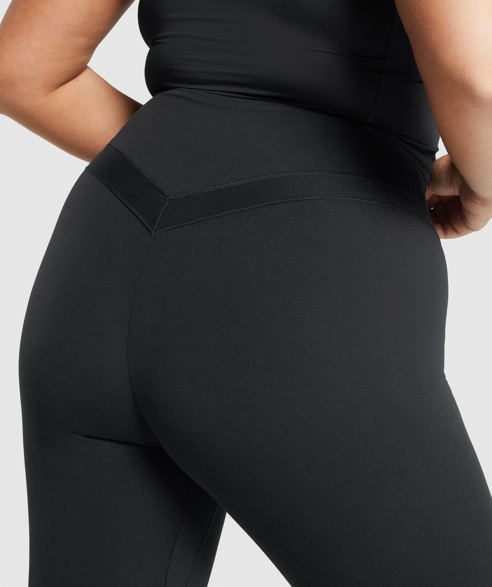 Leggins Gymshark Whitney High Rise Mujer Negras | 9152834-PF