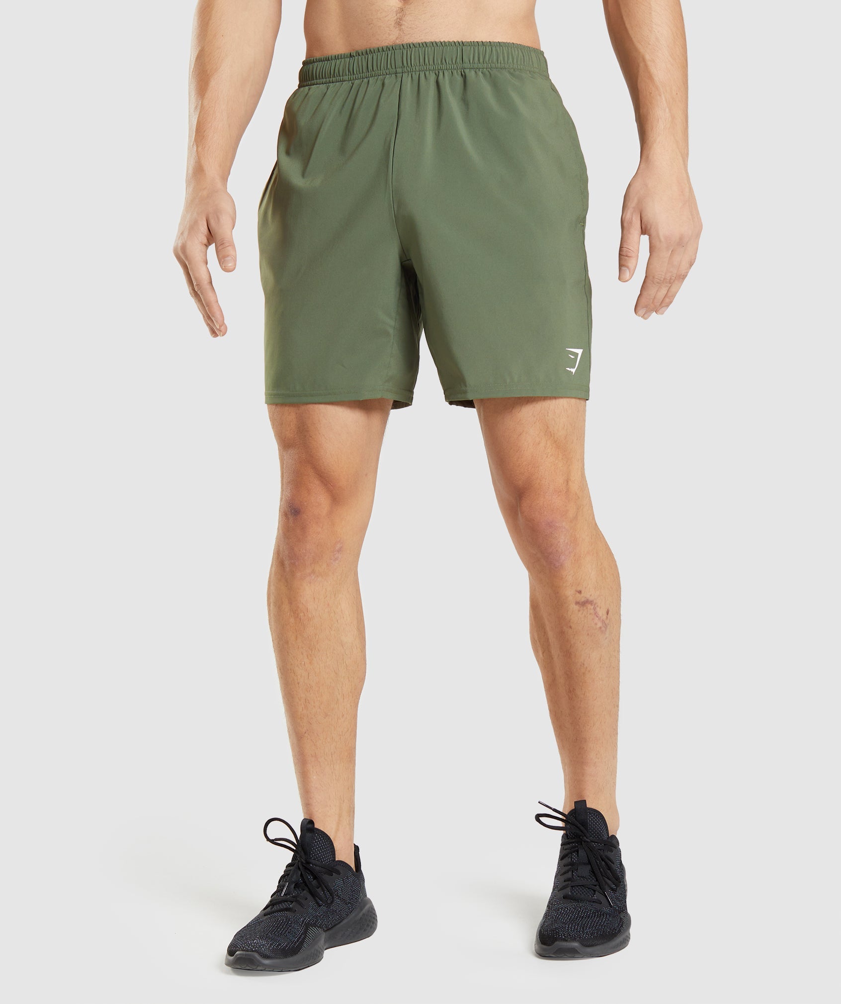 Pantalones Cortos Gymshark Arrival Hombre Verde Oliva | 3984671-PH