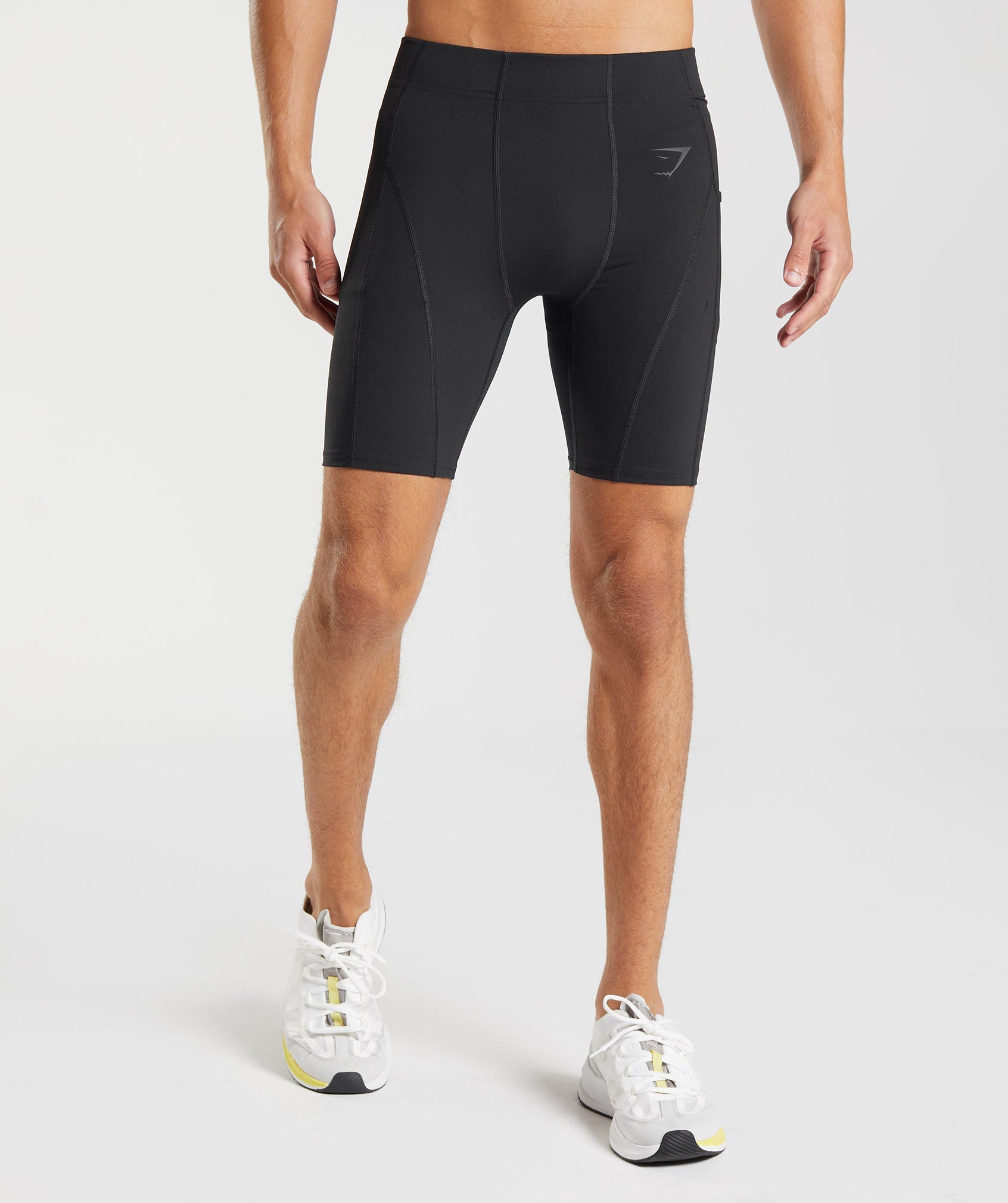 Pantalones Cortos Gymshark Control Baselayer Hombre Negras | 3620519-EX