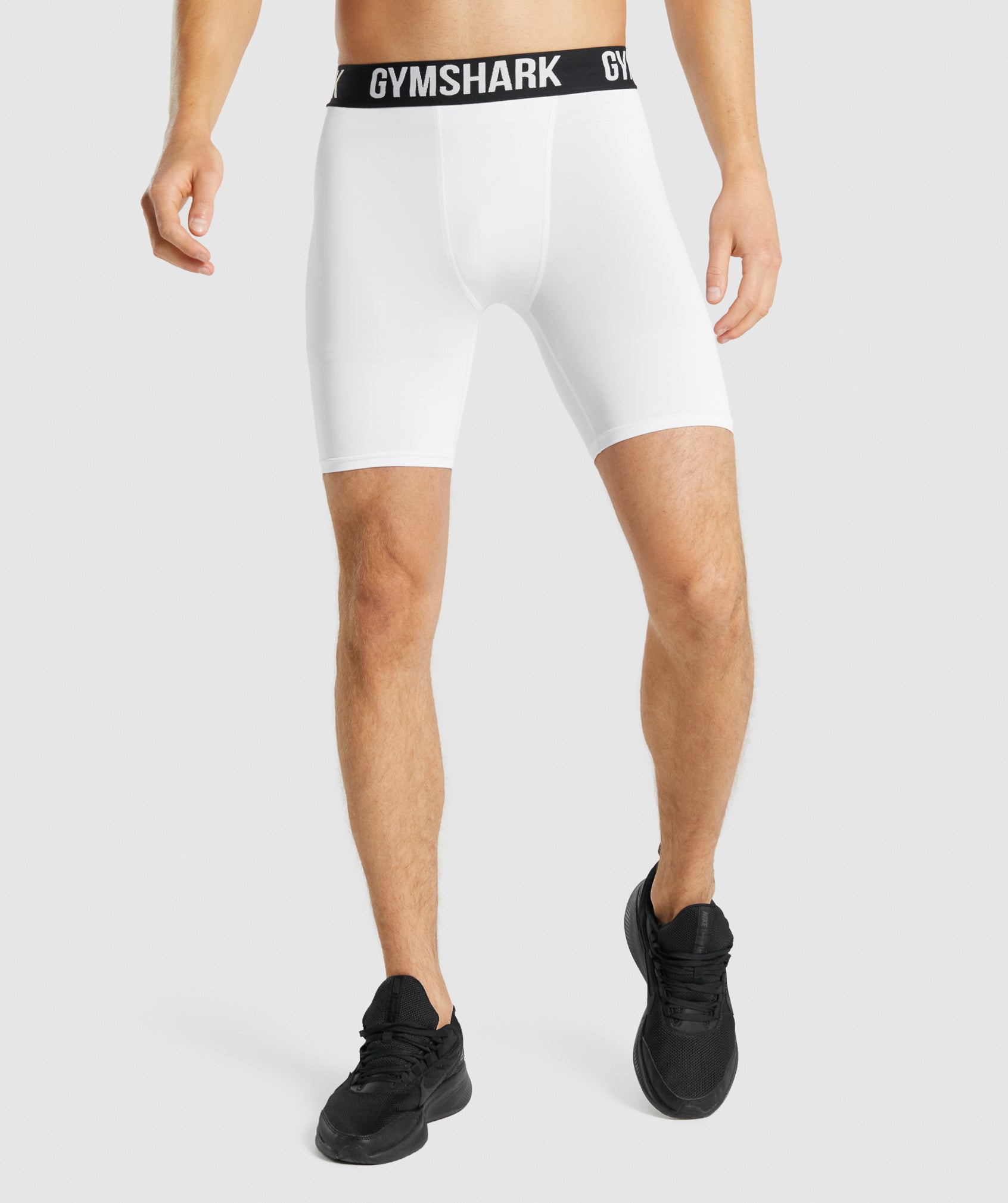 Pantalones Cortos Gymshark Element Baselayer Hombre Blancas | 5328617-UM