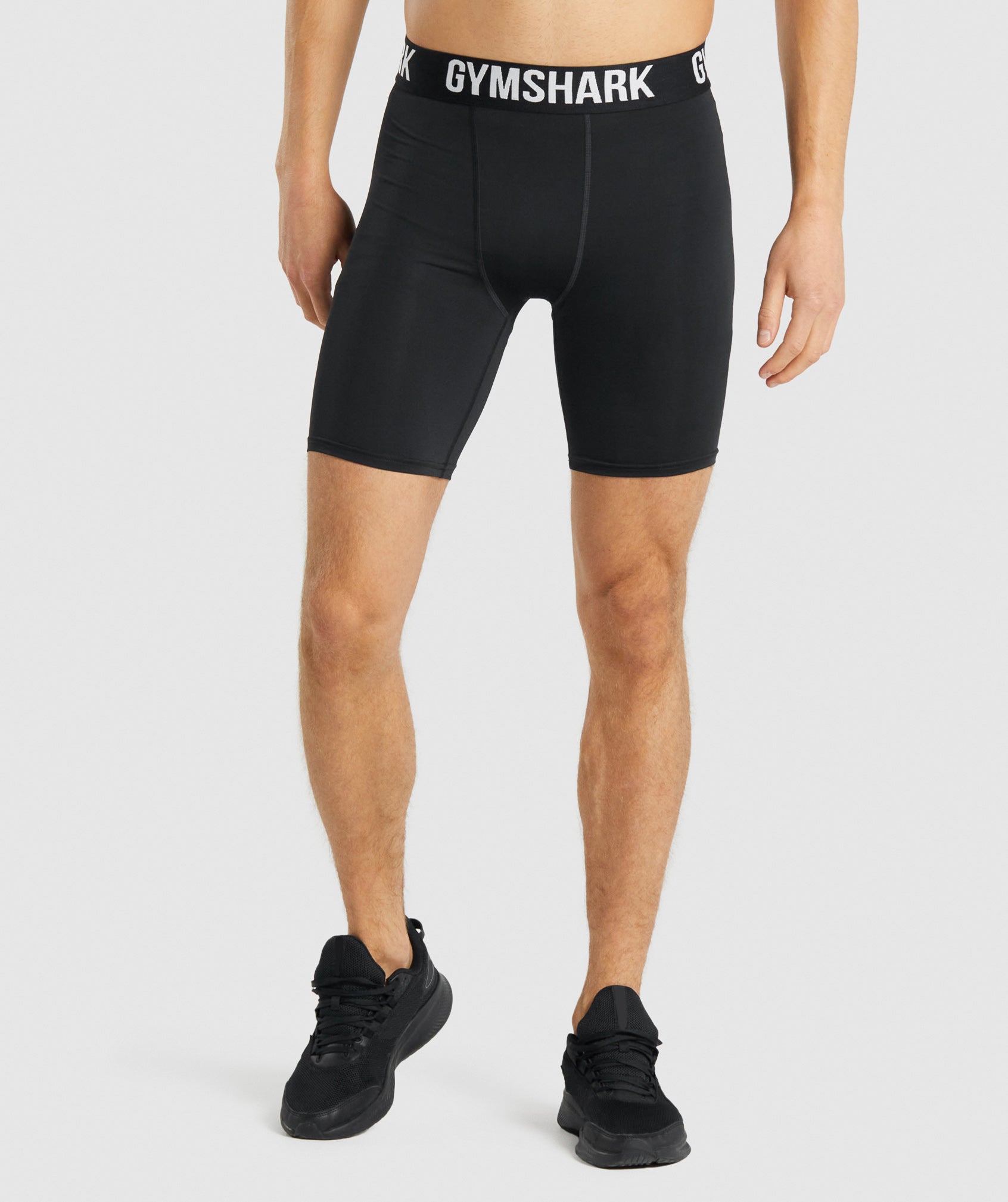 Pantalones Cortos Gymshark Element Baselayer Hombre Negras | 5764238-UB