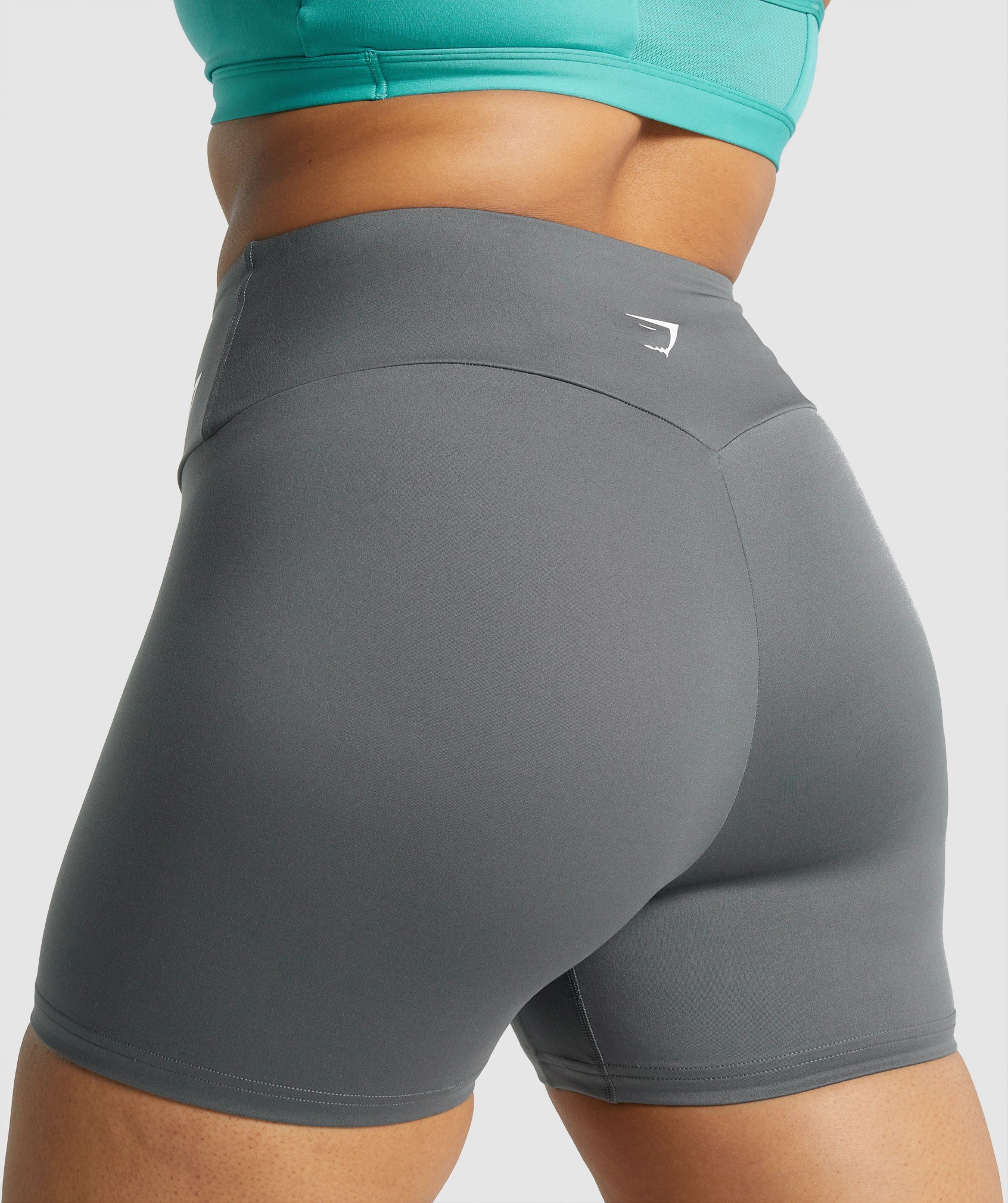 Pantalones Cortos Gymshark Entrenamiento Mujer Gris | 1643952-KN