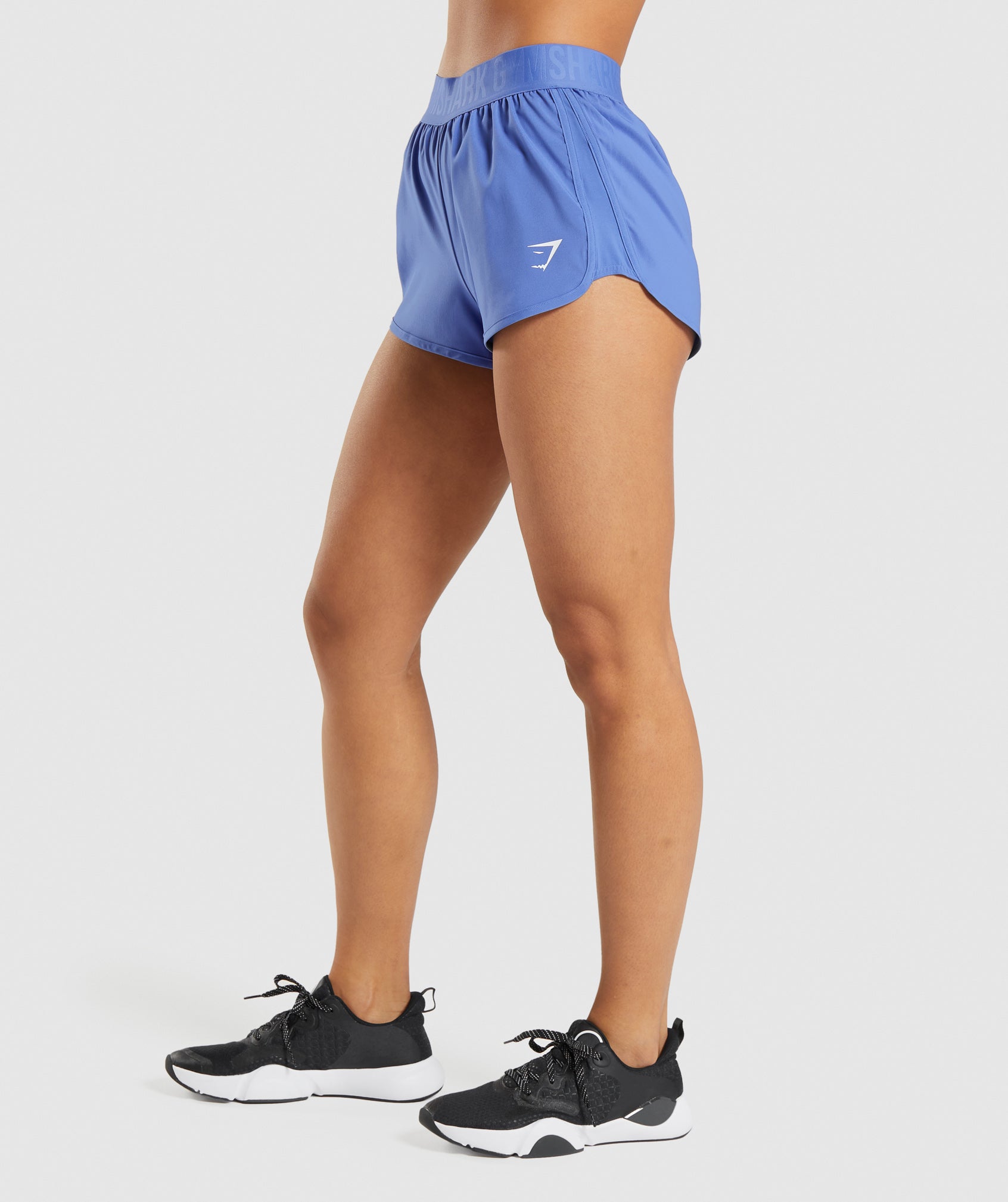 Pantalones Cortos Gymshark Entrenamiento Loose Fit Mujer Azules | 2974106-VM