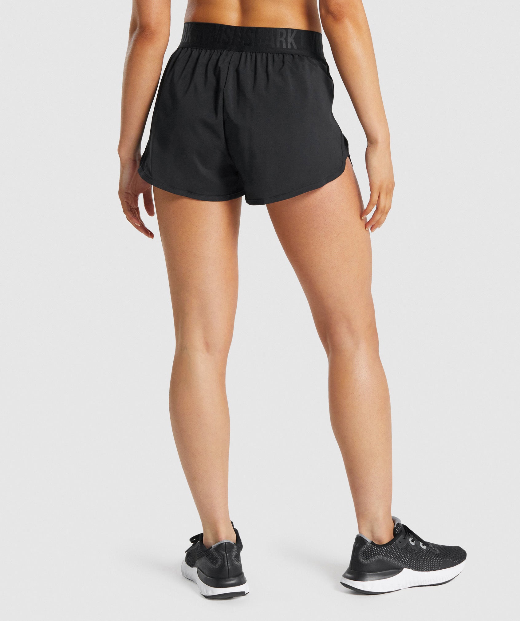 Pantalones Cortos Gymshark Entrenamiento Loose Fit Mujer Negras | 7542163-EB