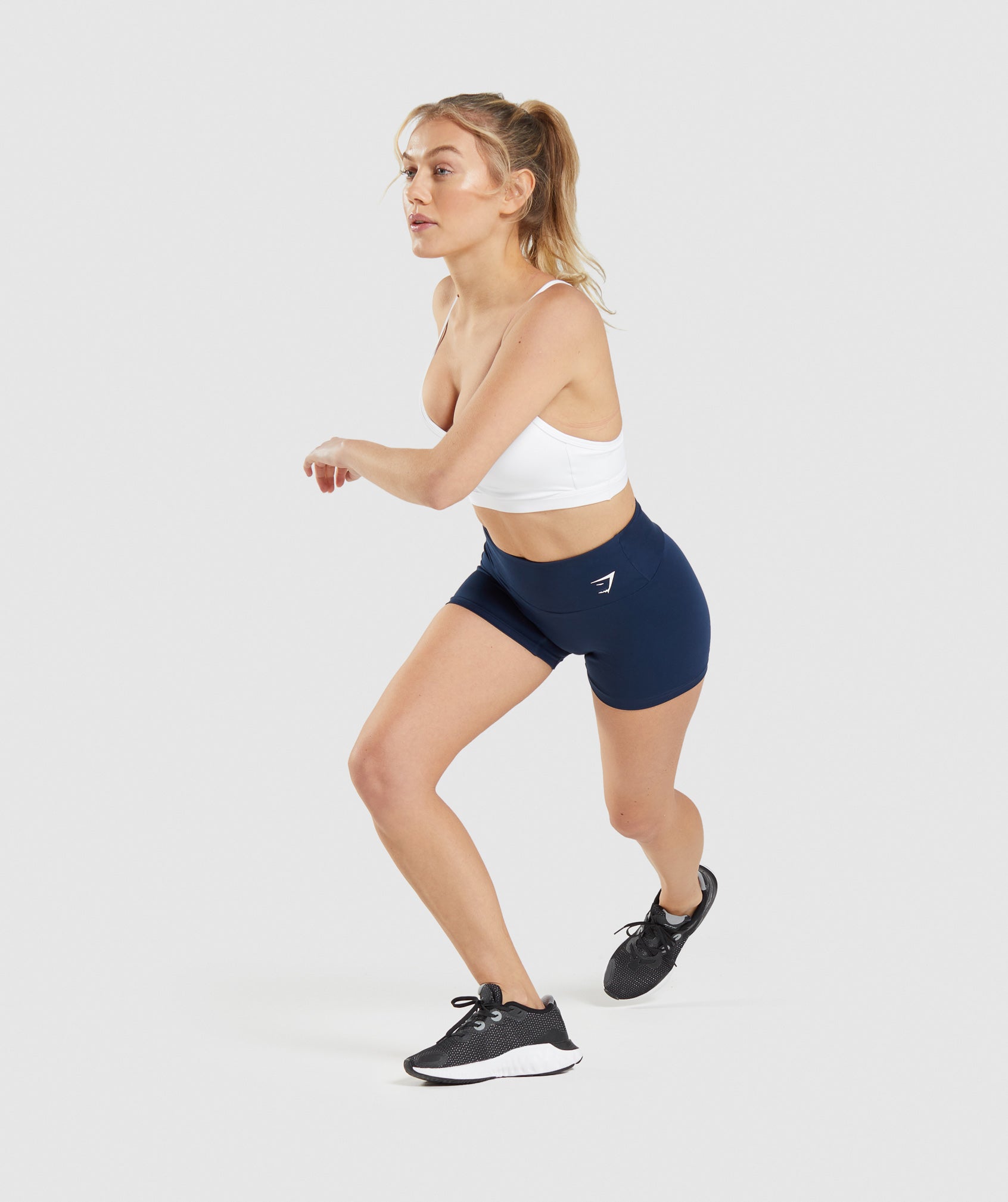 Pantalones Cortos Gymshark Entrenamiento Mujer Azul Marino | 9102367-FX