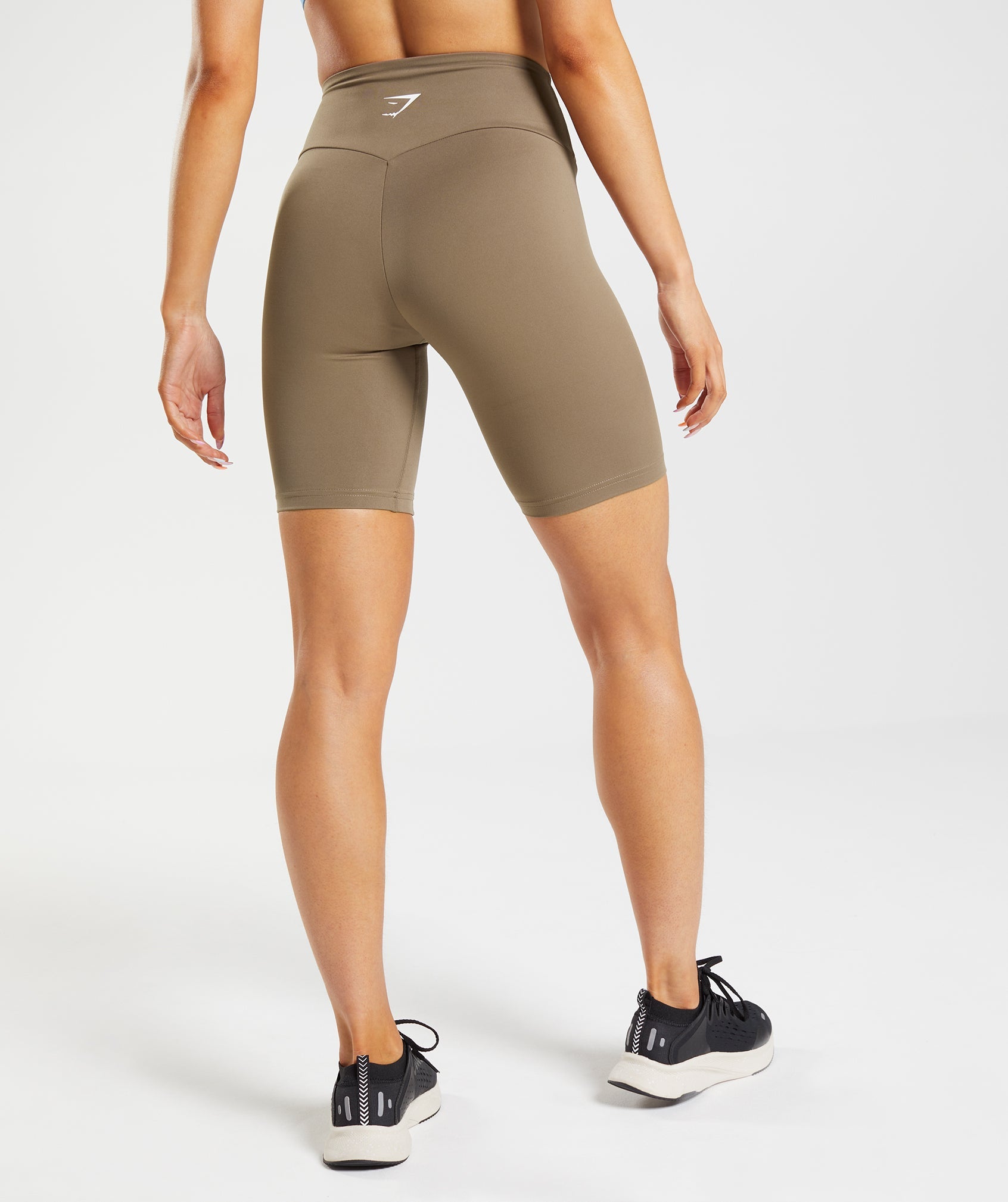 Pantalones Cortos Gymshark Entrenamiento Cycling Mujer Marrones | 9723184-FS