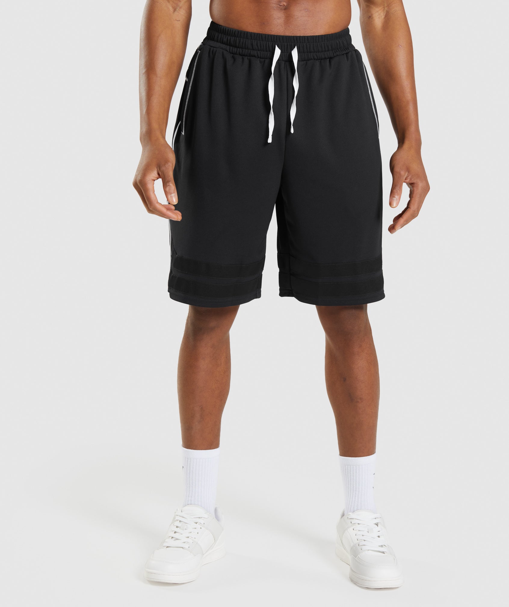 Pantalones Cortos Gymshark Recess Basketball Hombre Negras | 7021893-FN