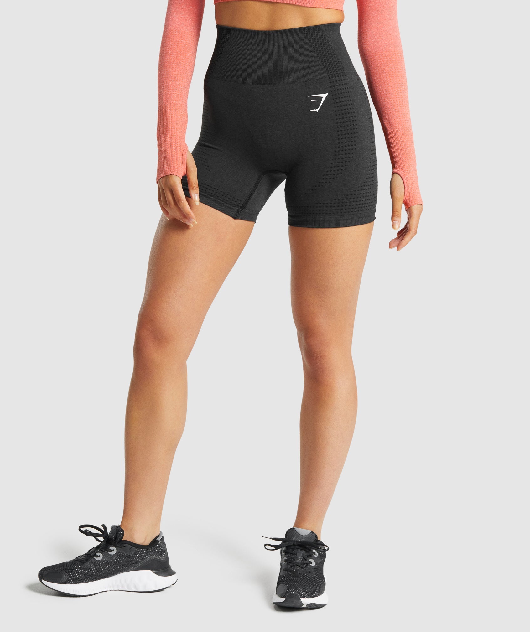 Pantalones Cortos Gymshark Vital Seamless 2.0 Mujer Negras | 0965218-PU