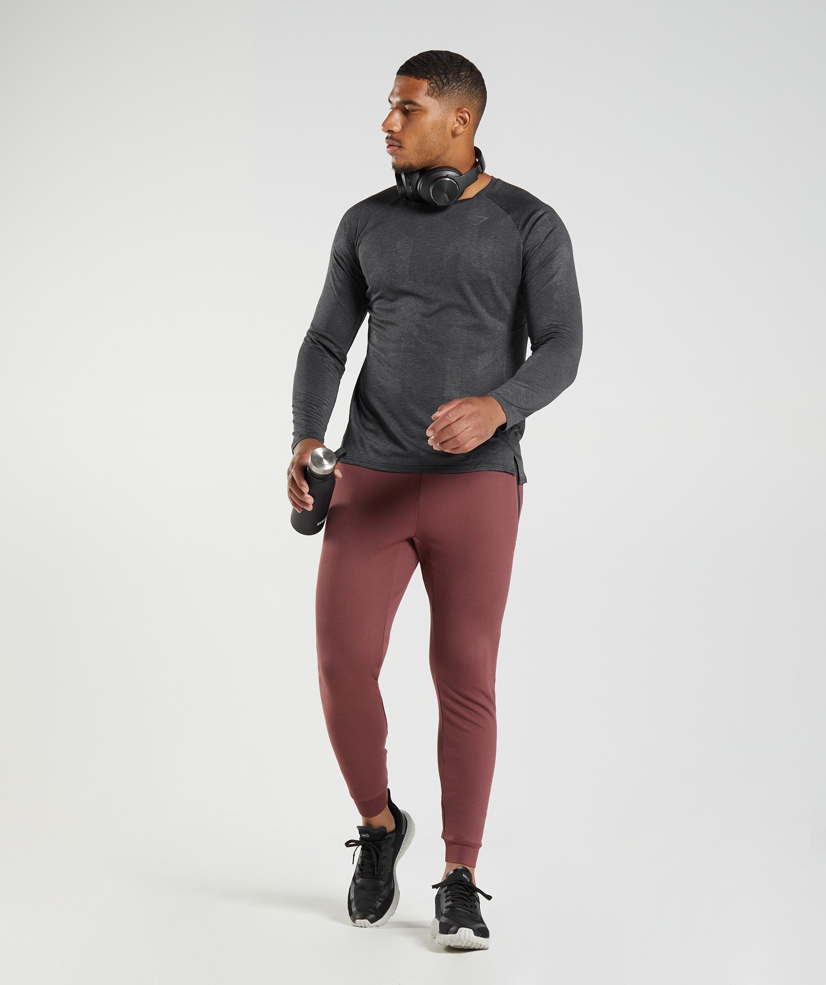 Pantalones Jogger Gymshark Apex Technical Hombre Rosas Marrones | 5041629-ZL