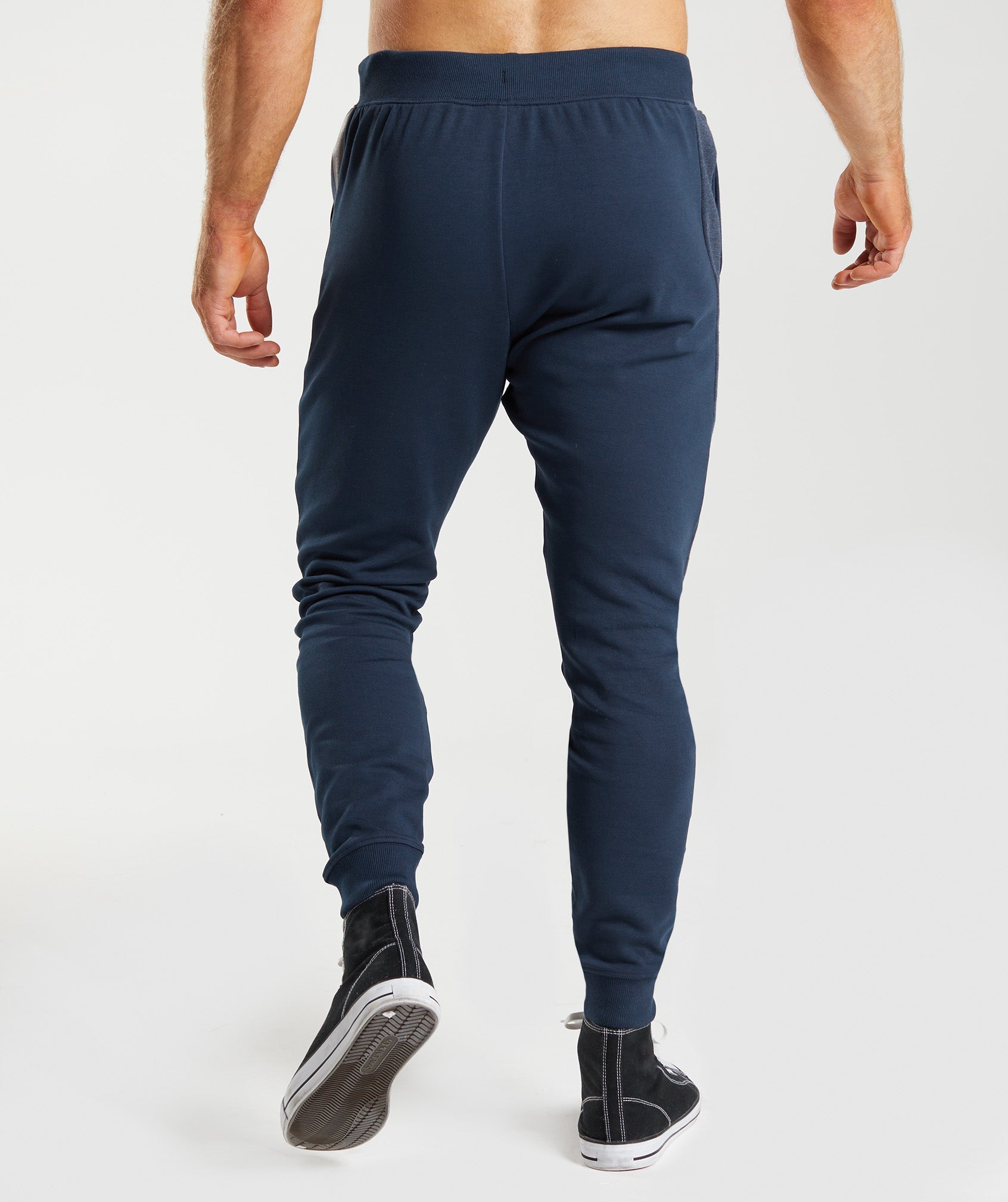 Pantalones Jogger Gymshark Bold React Hombre Azul Marino | 2649758-BN