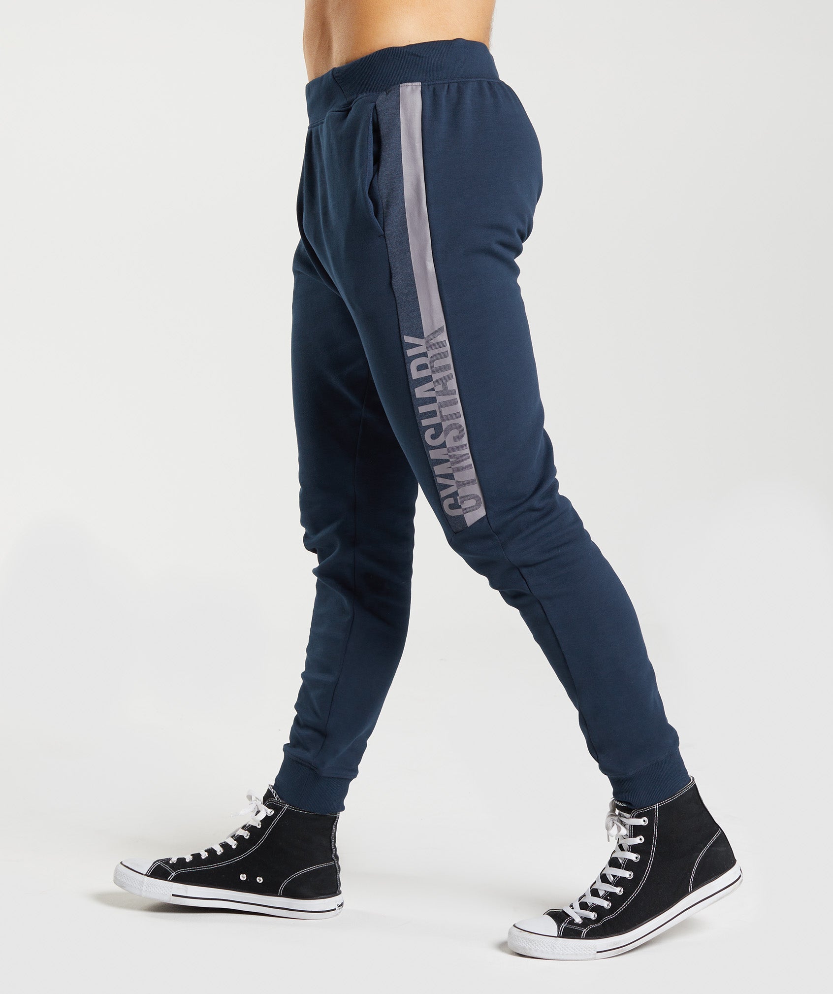 Pantalones Jogger Gymshark Bold React Hombre Azul Marino | 2649758-BN