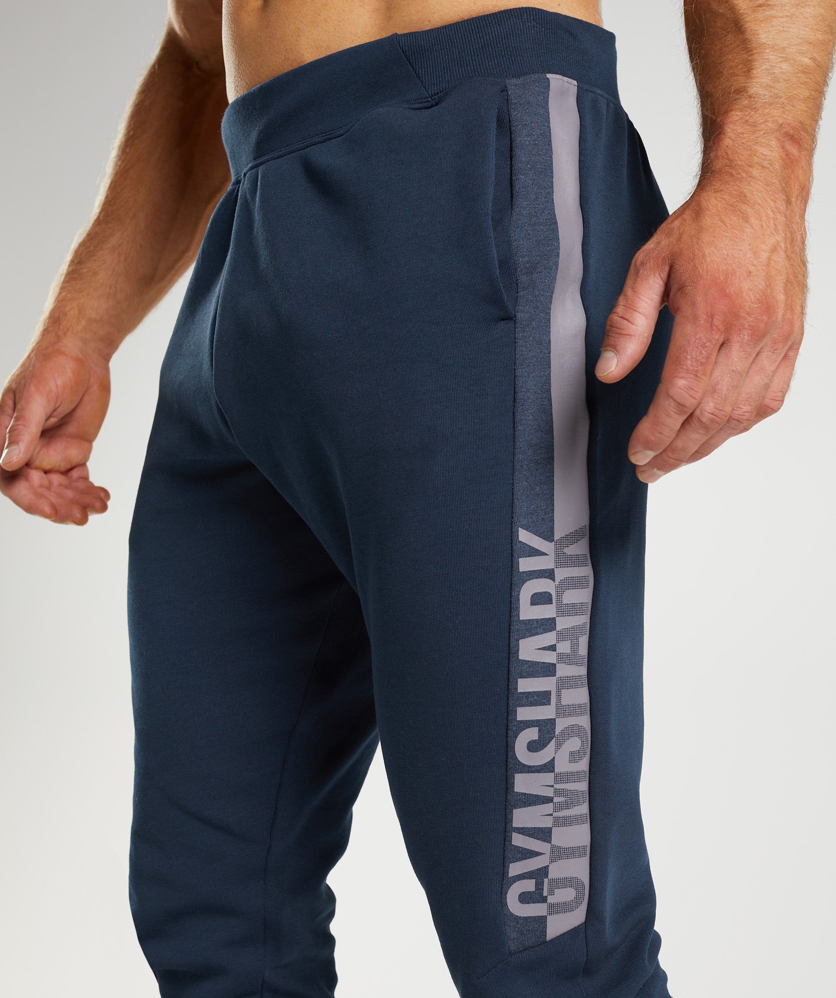 Pantalones Jogger Gymshark Bold React Hombre Azul Marino | 2649758-BN