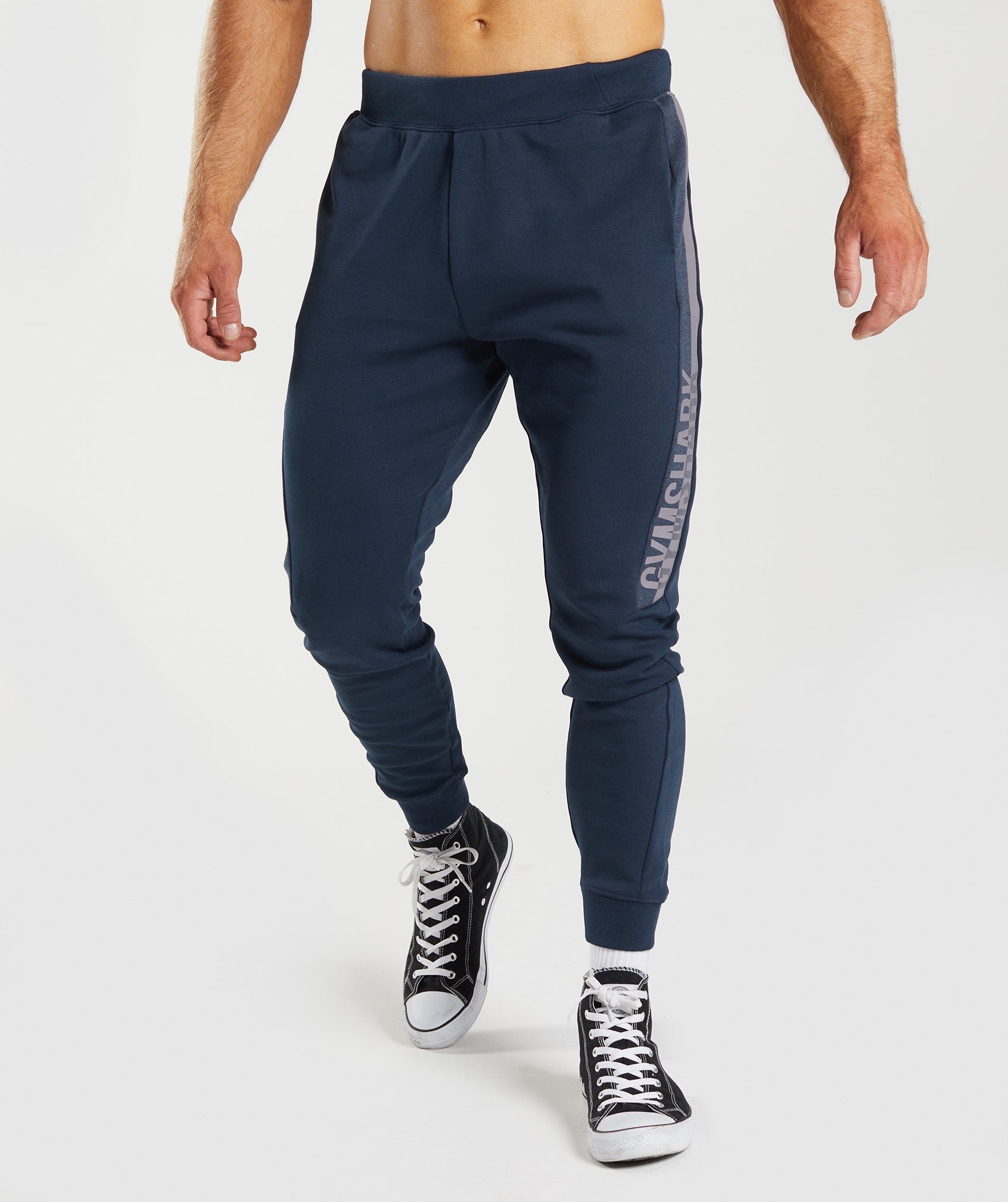 Pantalones Jogger Gymshark Bold React Hombre Azul Marino | 2649758-BN