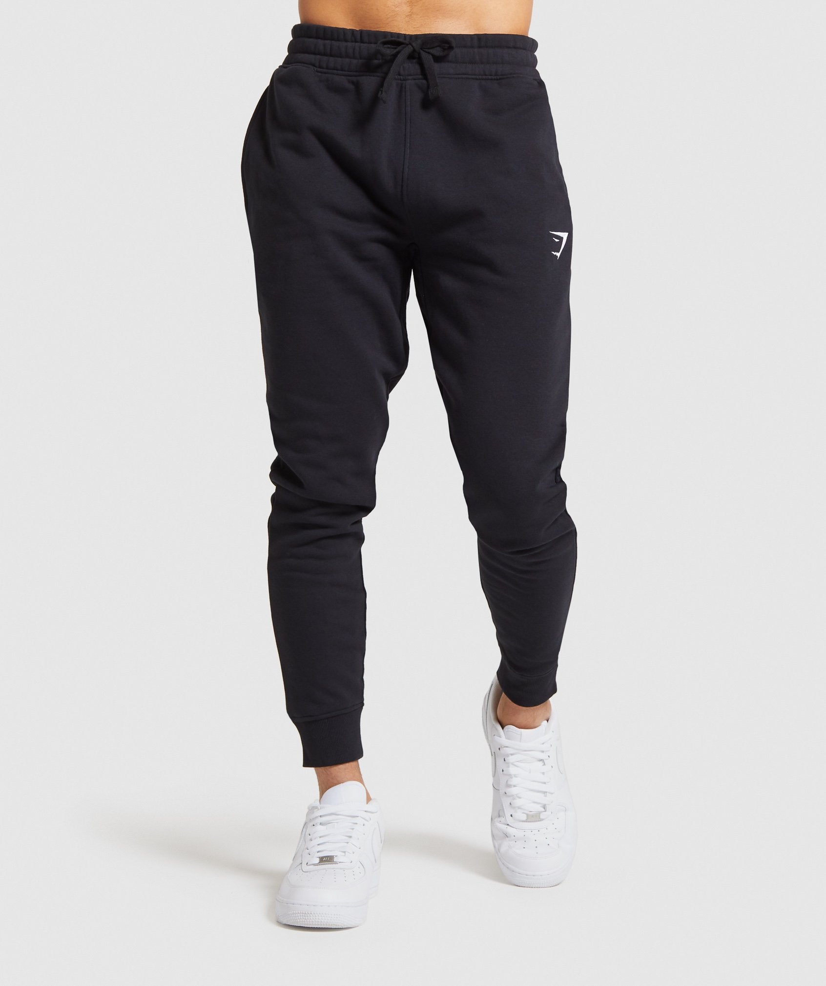 Pantalones Jogger Gymshark Crest Hombre Negras | 1527036-IZ