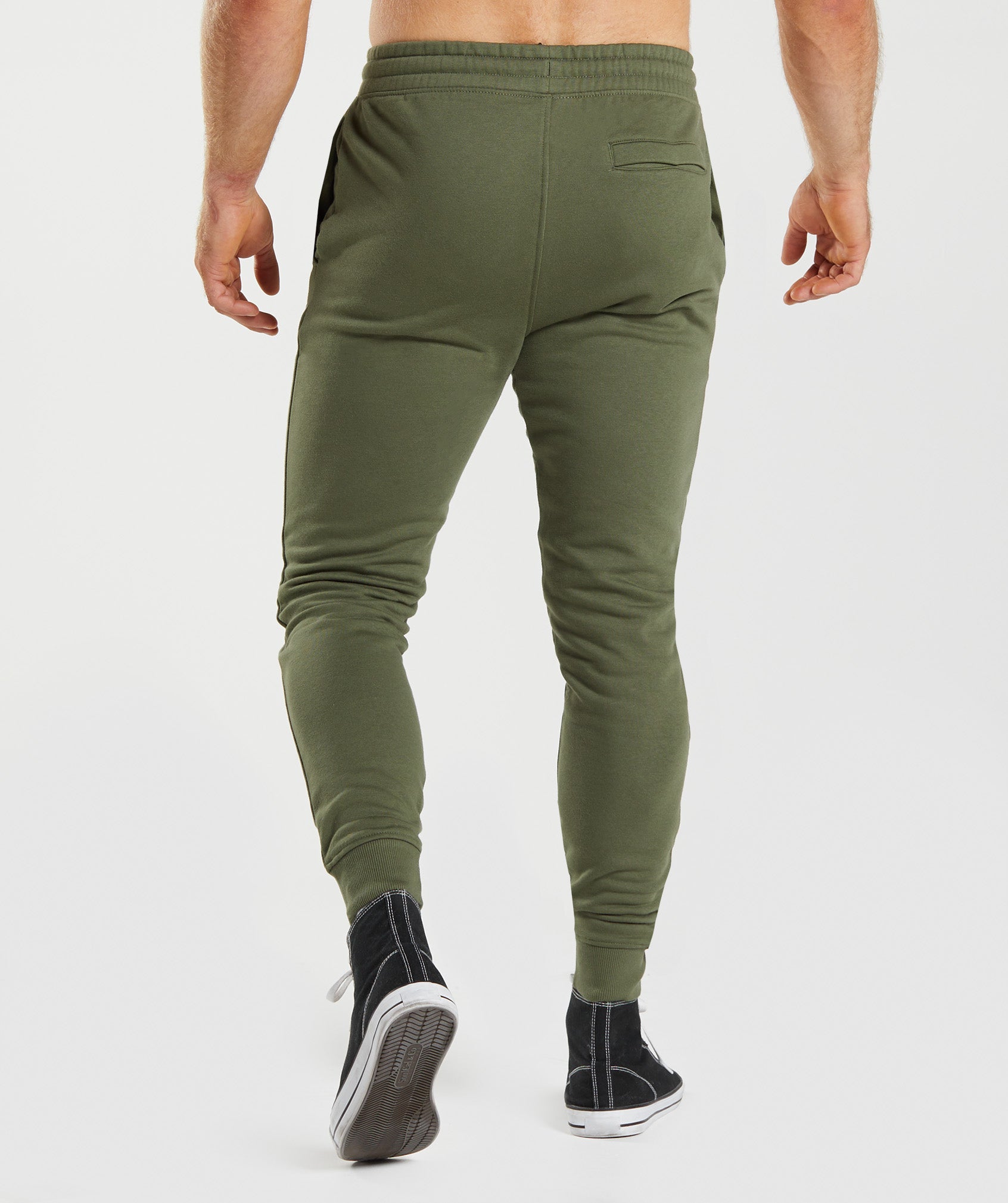 Pantalones Jogger Gymshark Crest Hombre Verde Oliva | 2469780-EW