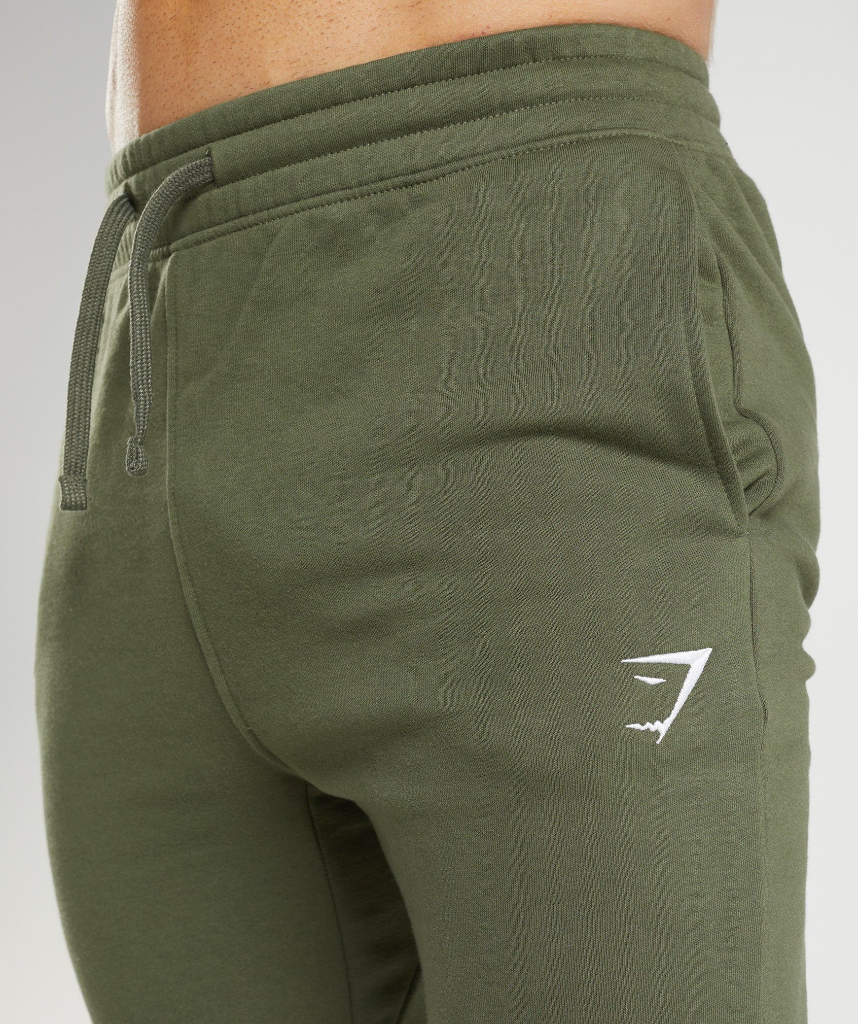 Pantalones Jogger Gymshark Crest Hombre Verde Oliva | 2469780-EW