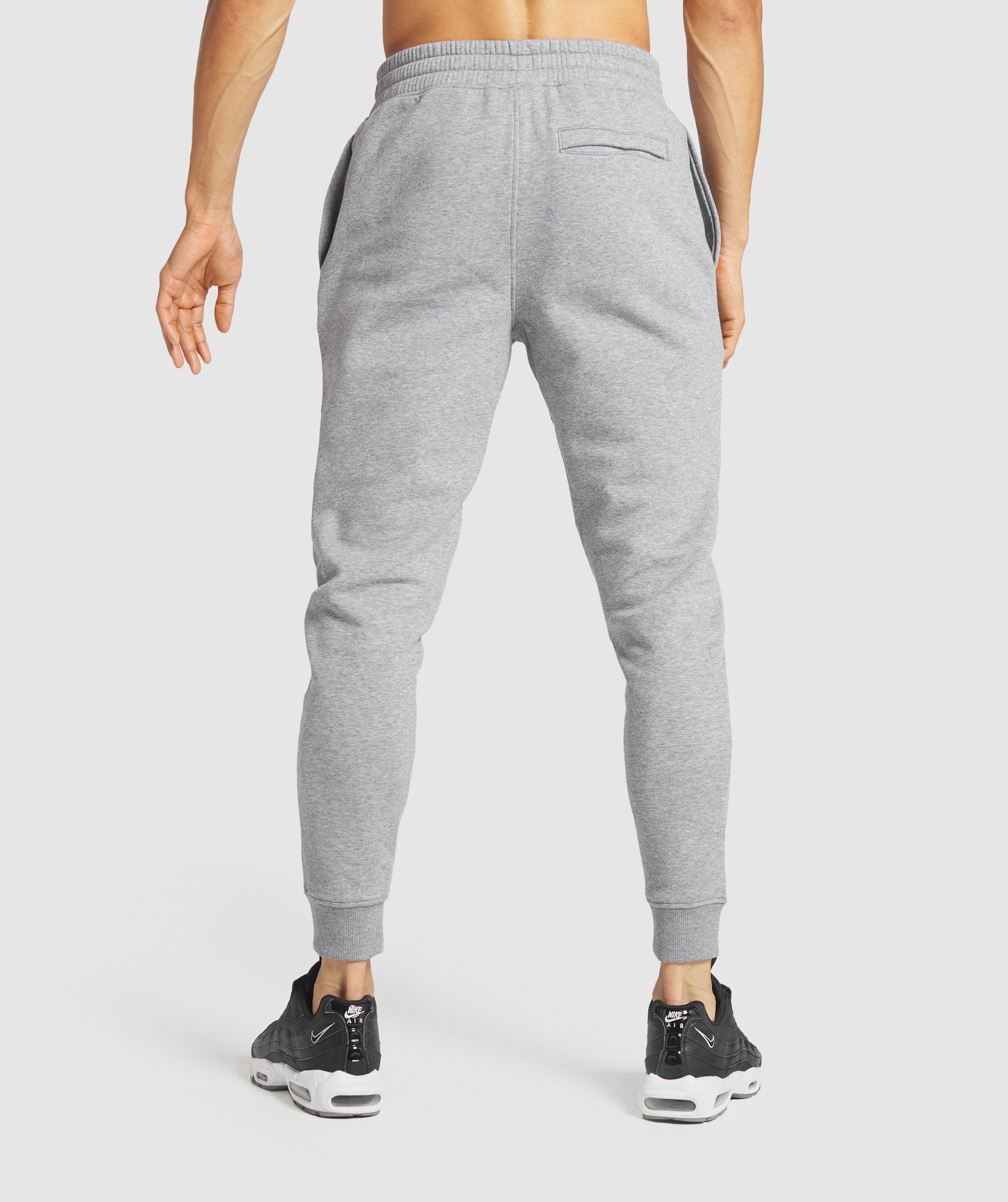 Pantalones Jogger Gymshark Crest Hombre Gris | 7341086-XI