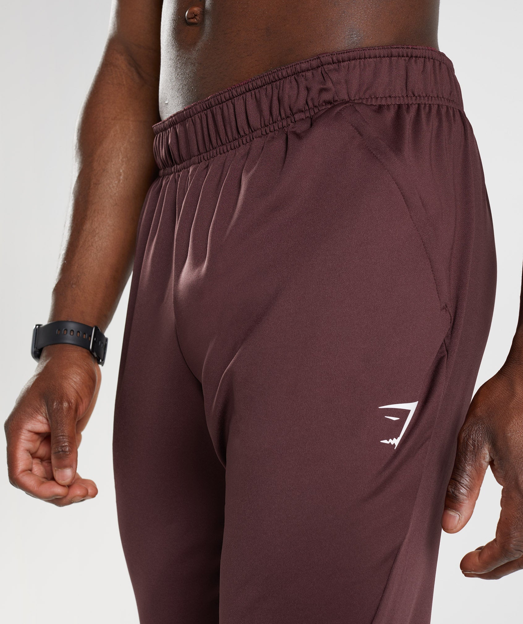 Pantalones Jogger Gymshark Deporte Hombre Burdeos | 3104627-FR