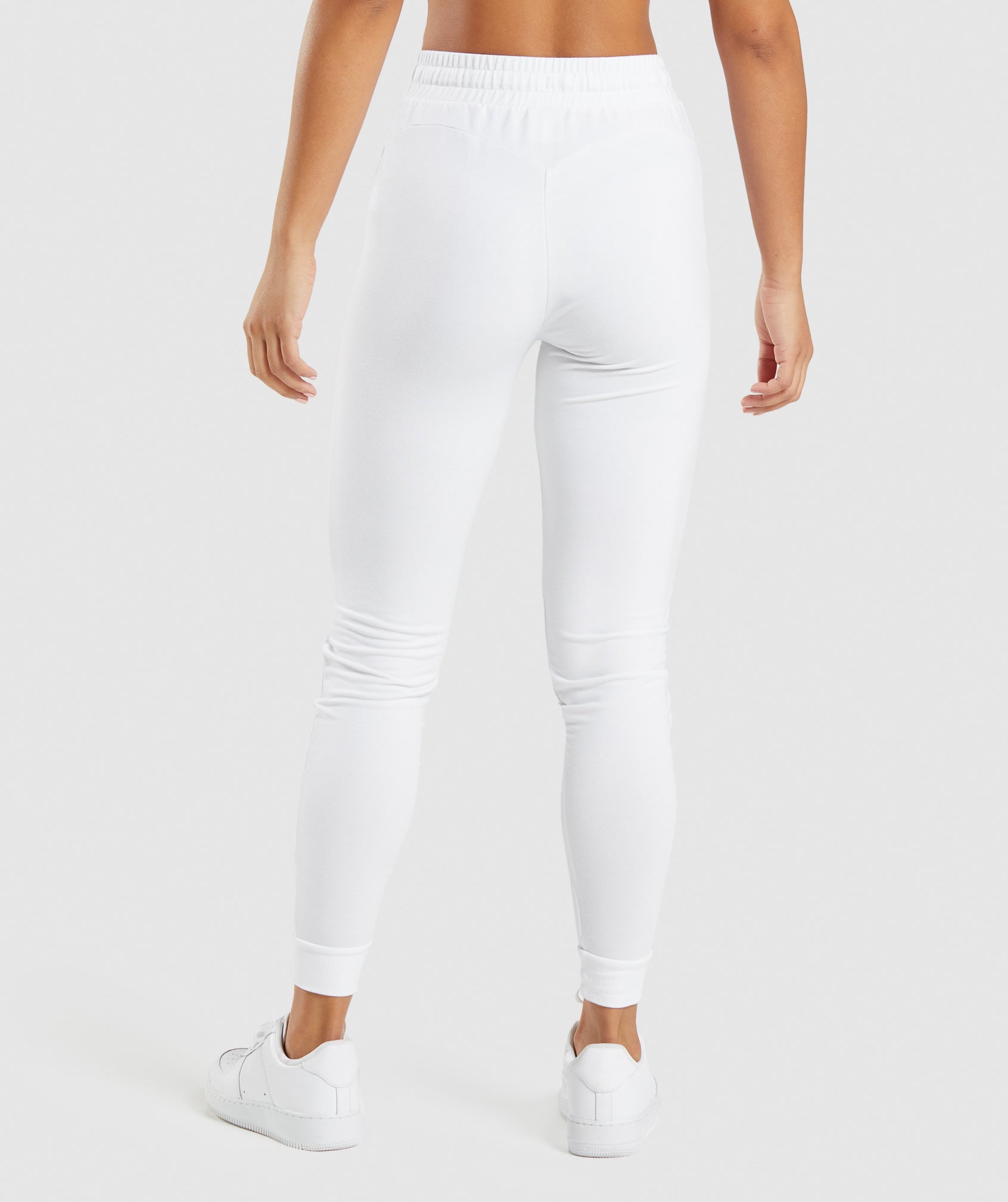 Pantalones Jogger Gymshark Entrenamiento Pippa Mujer Blancas | 0591243-MR