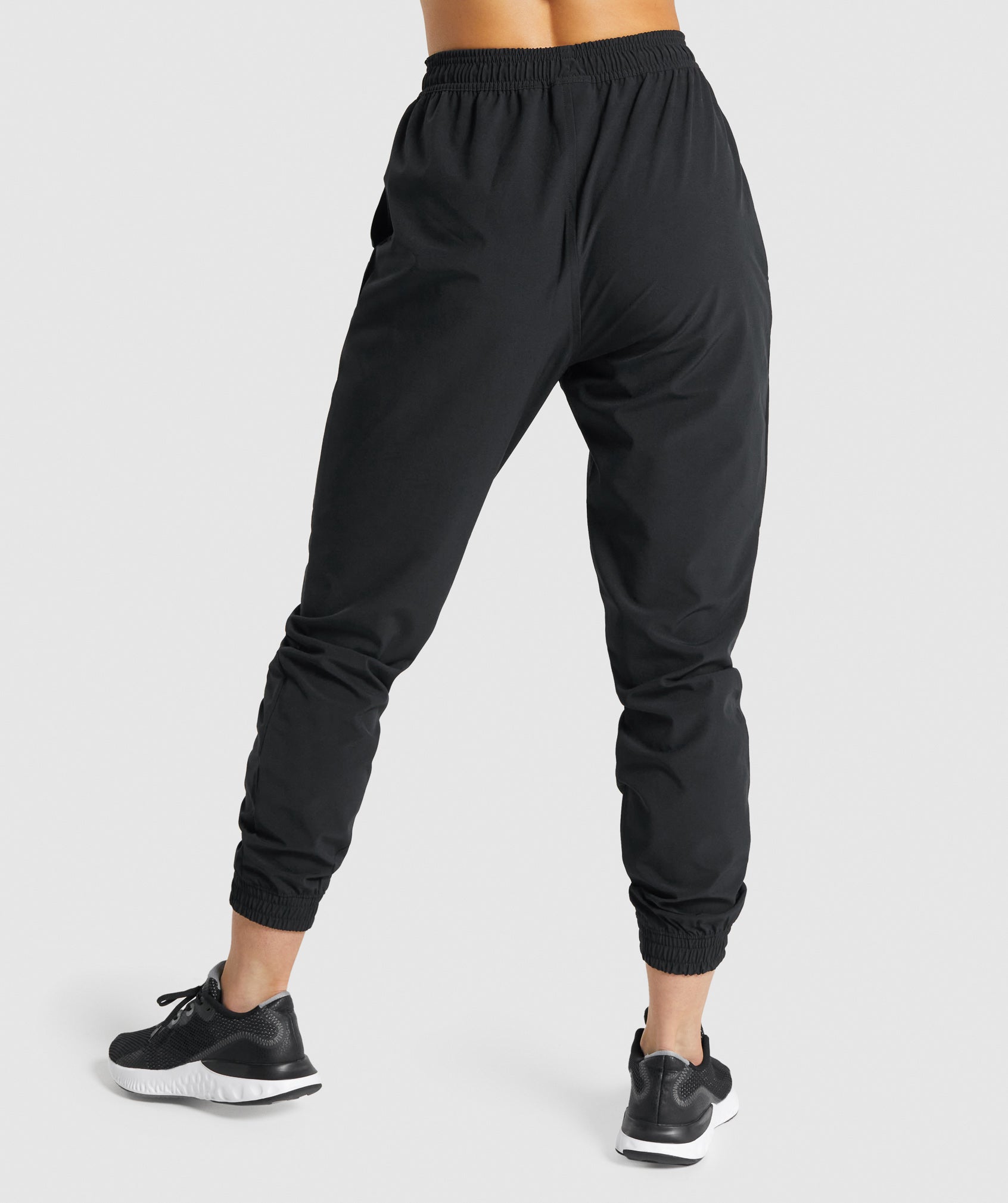 Pantalones Jogger Gymshark Entrenamiento Woven Mujer Negras | 8290315-WT