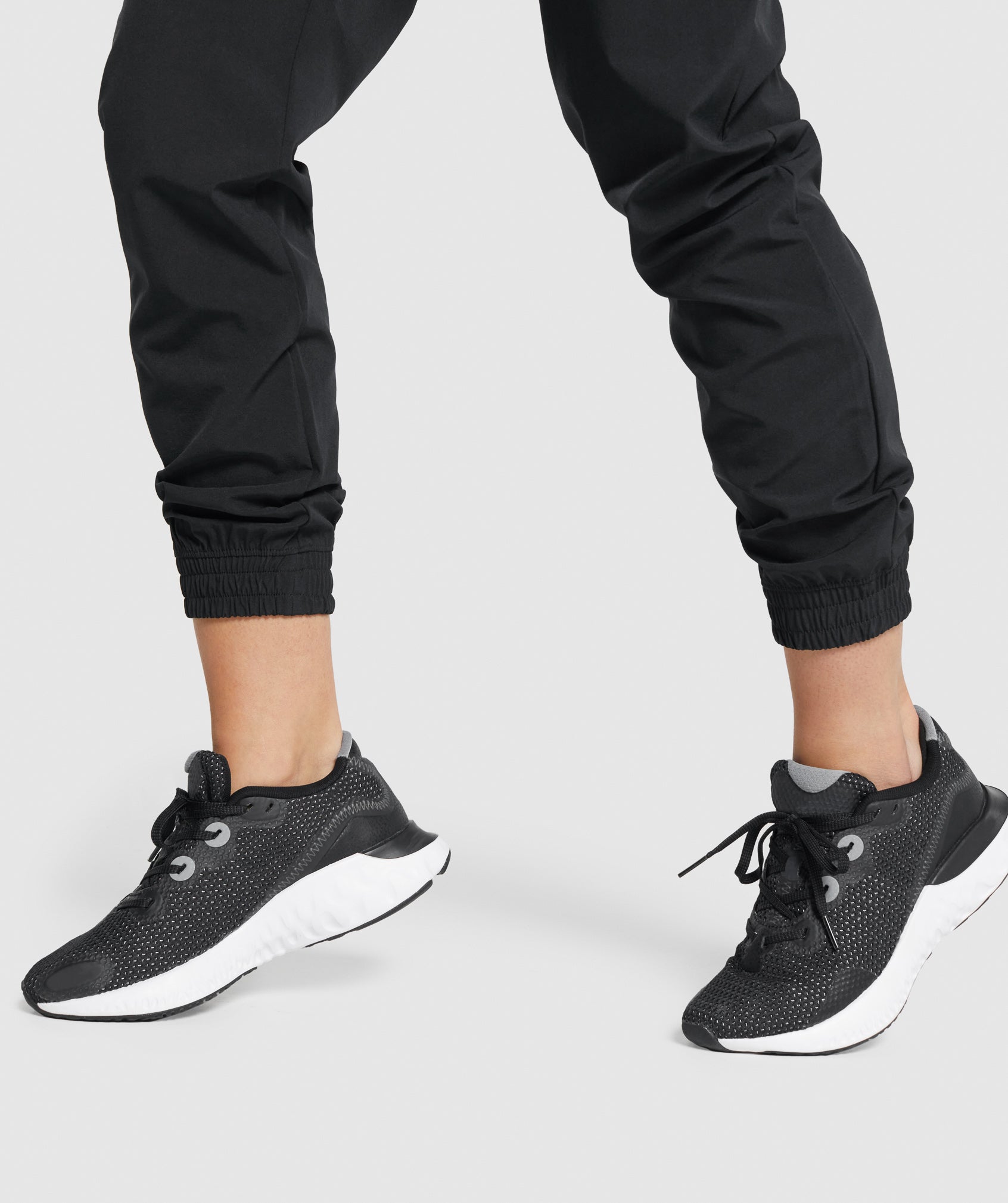 Pantalones Jogger Gymshark Entrenamiento Woven Mujer Negras | 8290315-WT