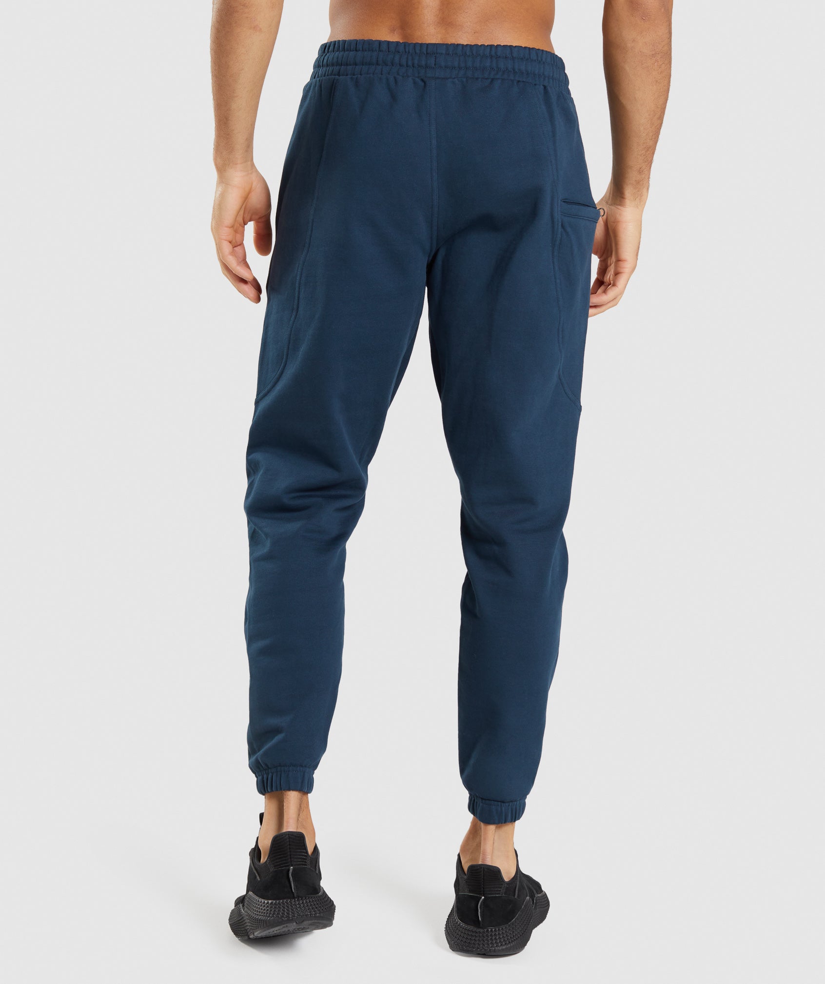 Pantalones Jogger Gymshark Essential Hombre Azul Marino | 0467319-RD