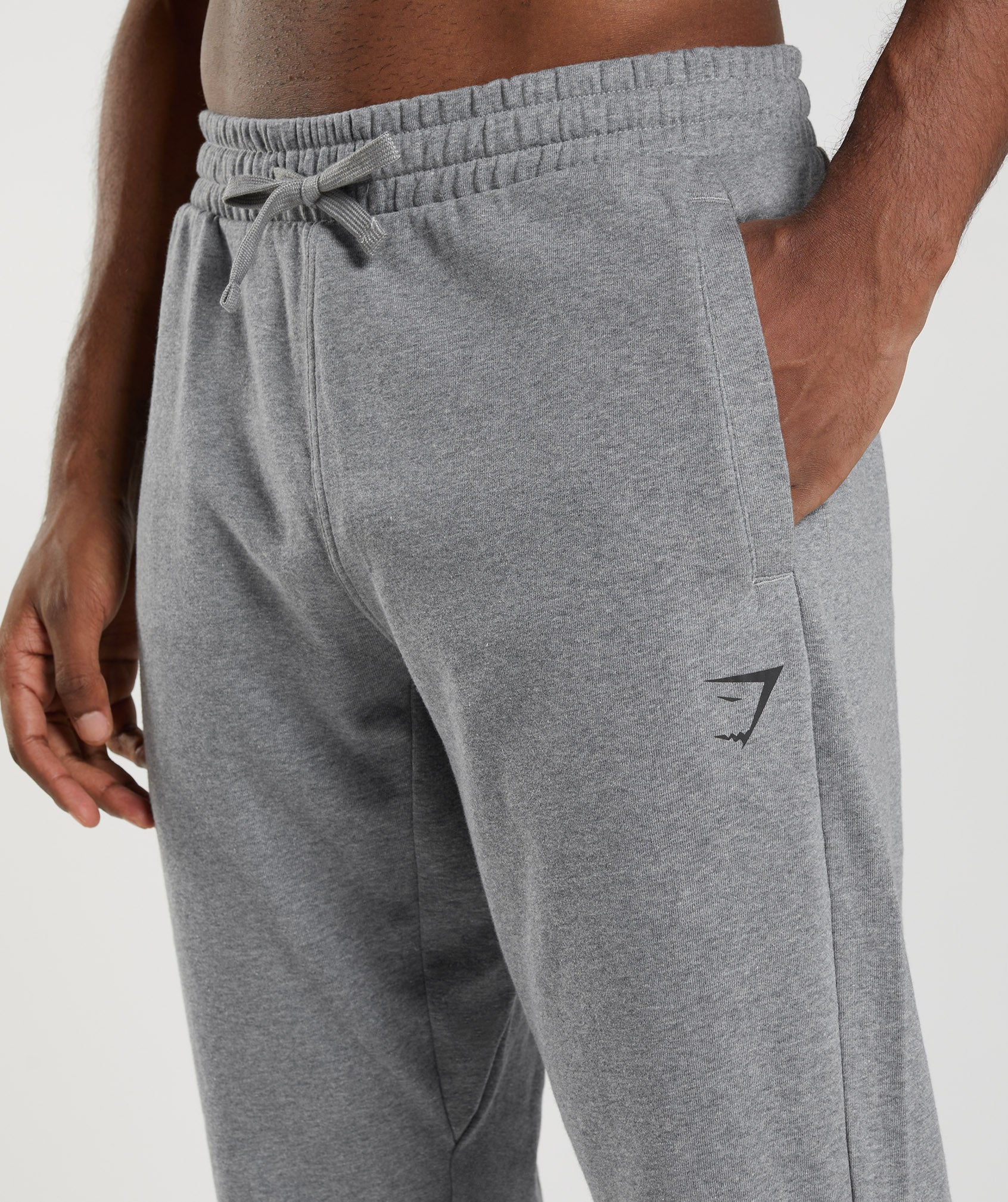 Pantalones Jogger Gymshark Essential Oversized Hombre Gris | 5027689-ML