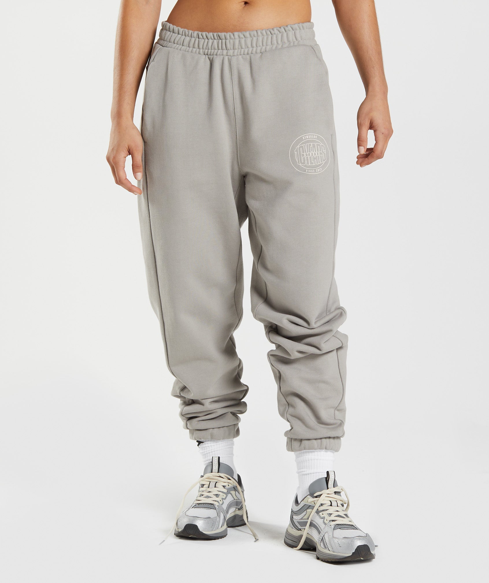 Pantalones Jogger Gymshark GS10 Year Mujer Marrones | 1408765-FL