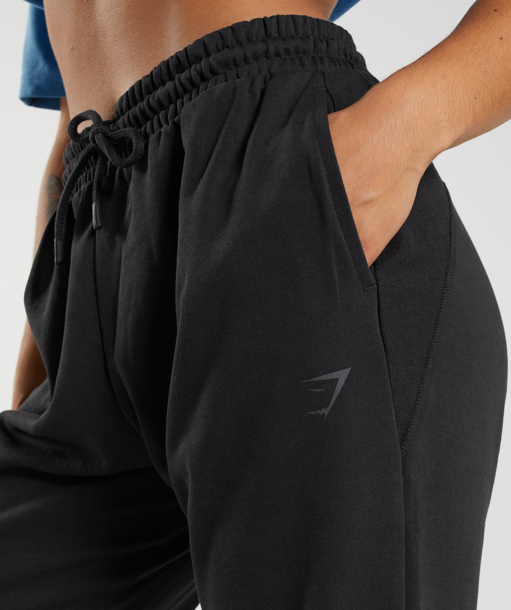 Pantalones Jogger Gymshark GS Power Mujer Negras | 0615382-JZ