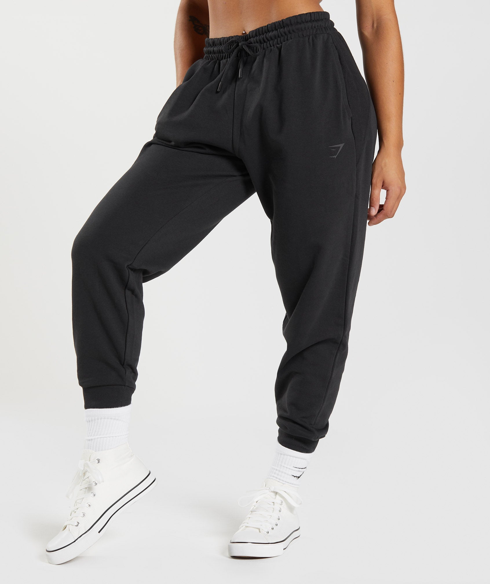 Pantalones Jogger Gymshark GS Power Mujer Negras | 0615382-JZ