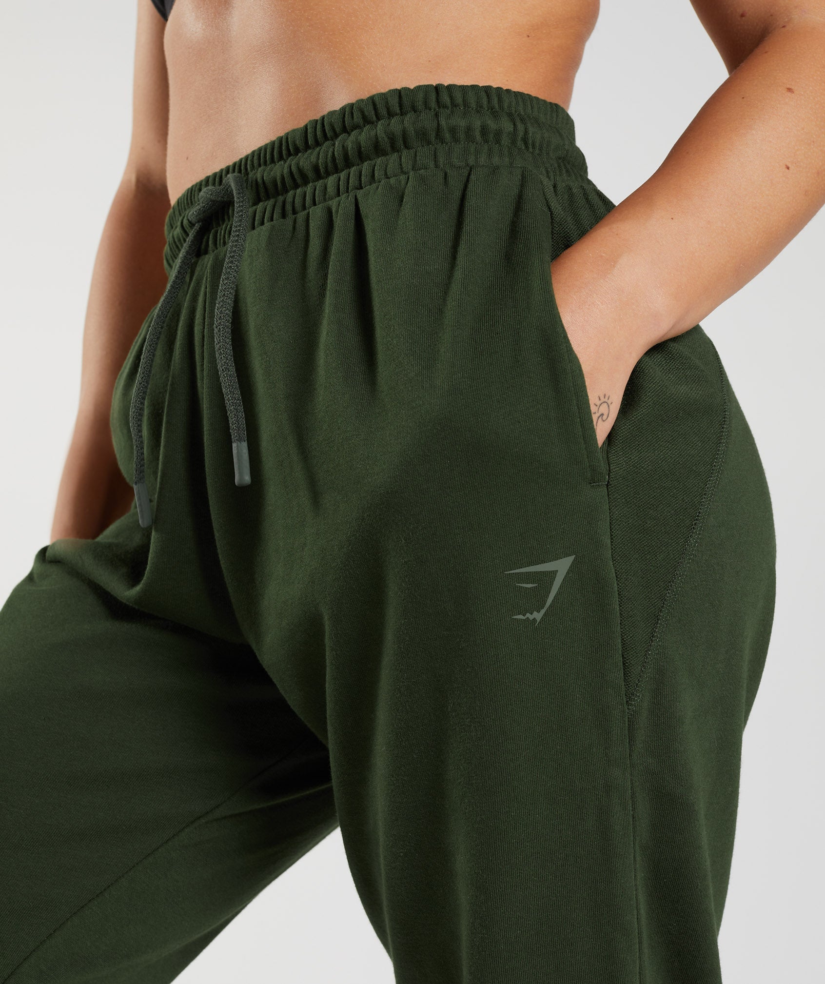 Pantalones Jogger Gymshark GS Power Mujer Verde Oliva | 4518372-NI