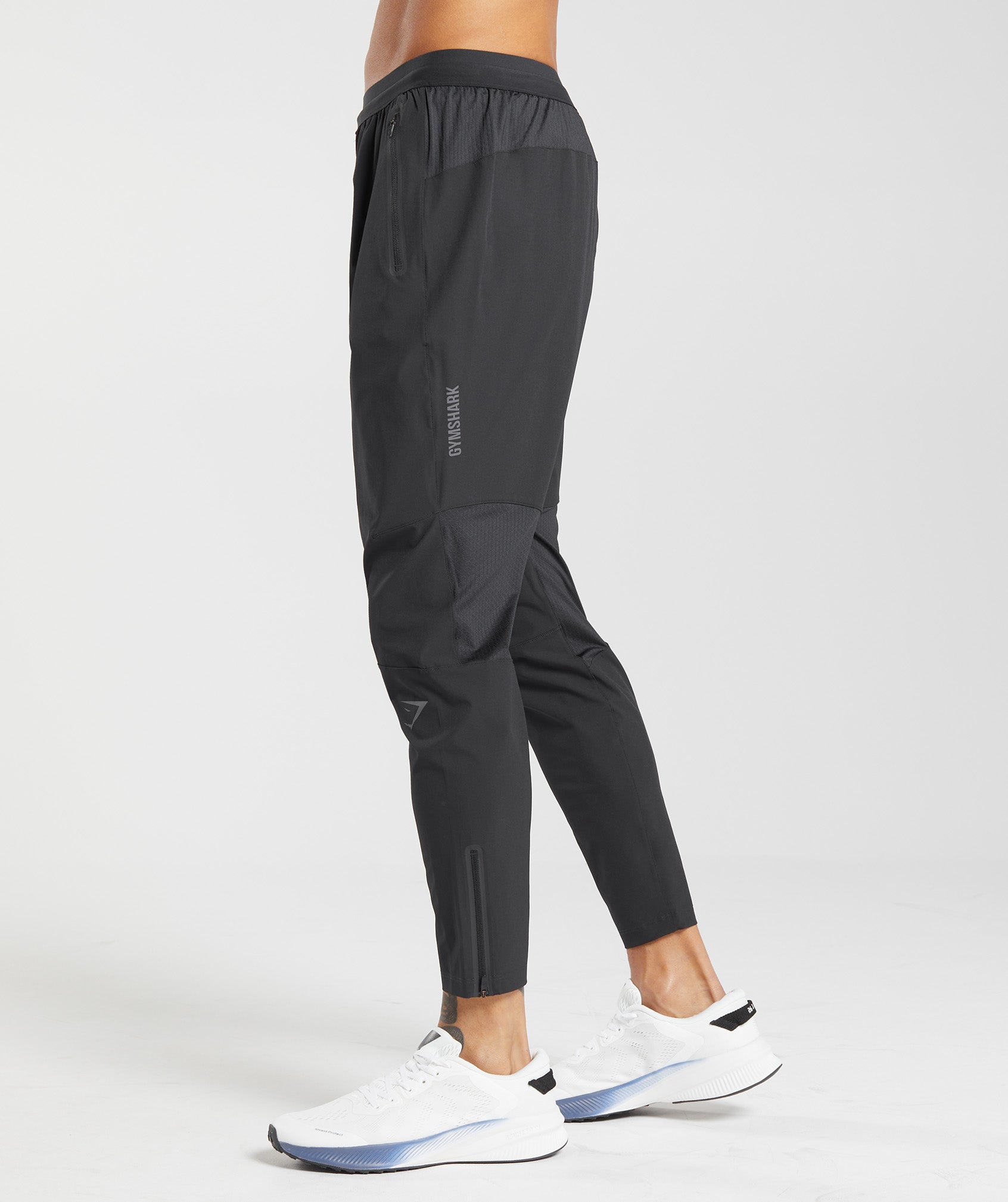 Pantalones Jogger Gymshark Híbrido Woven Hombre Negras | 4351789-JW