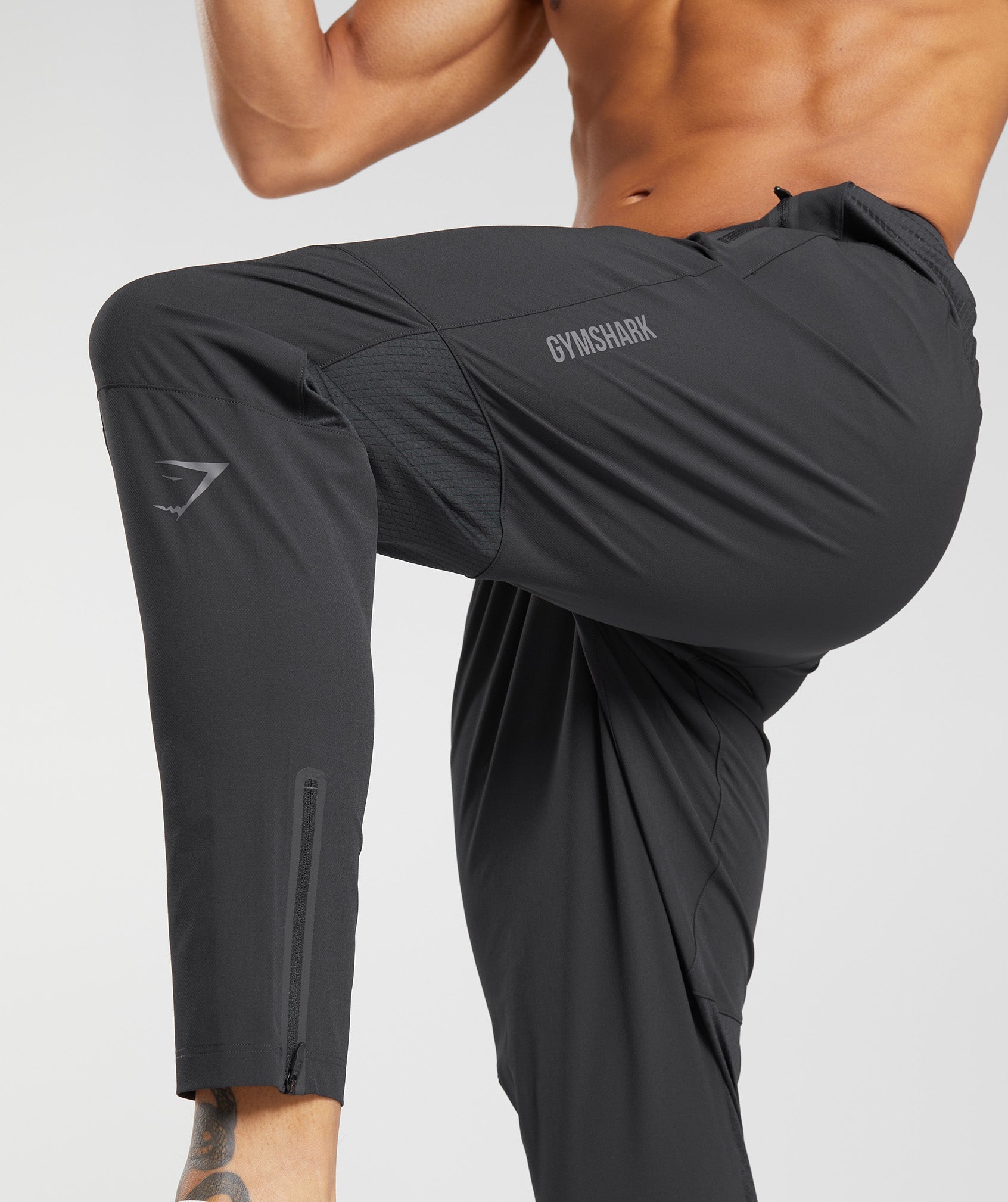 Pantalones Jogger Gymshark Híbrido Woven Hombre Negras | 4351789-JW